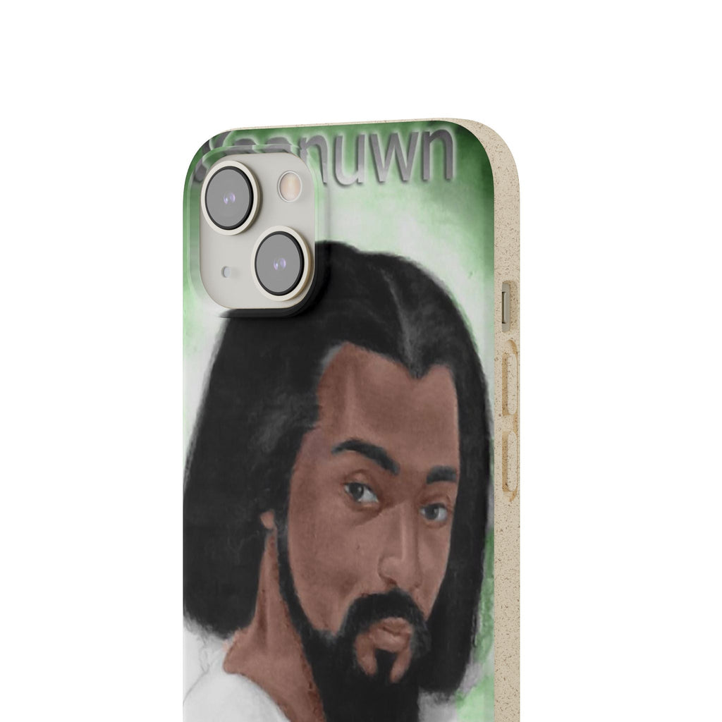 Biodegradable Phone Case with Elder Design - Eco-Friendly, Gift for Spiritual Seekers, Unique Phone Accessories, Sustainable Style, Nature Printify