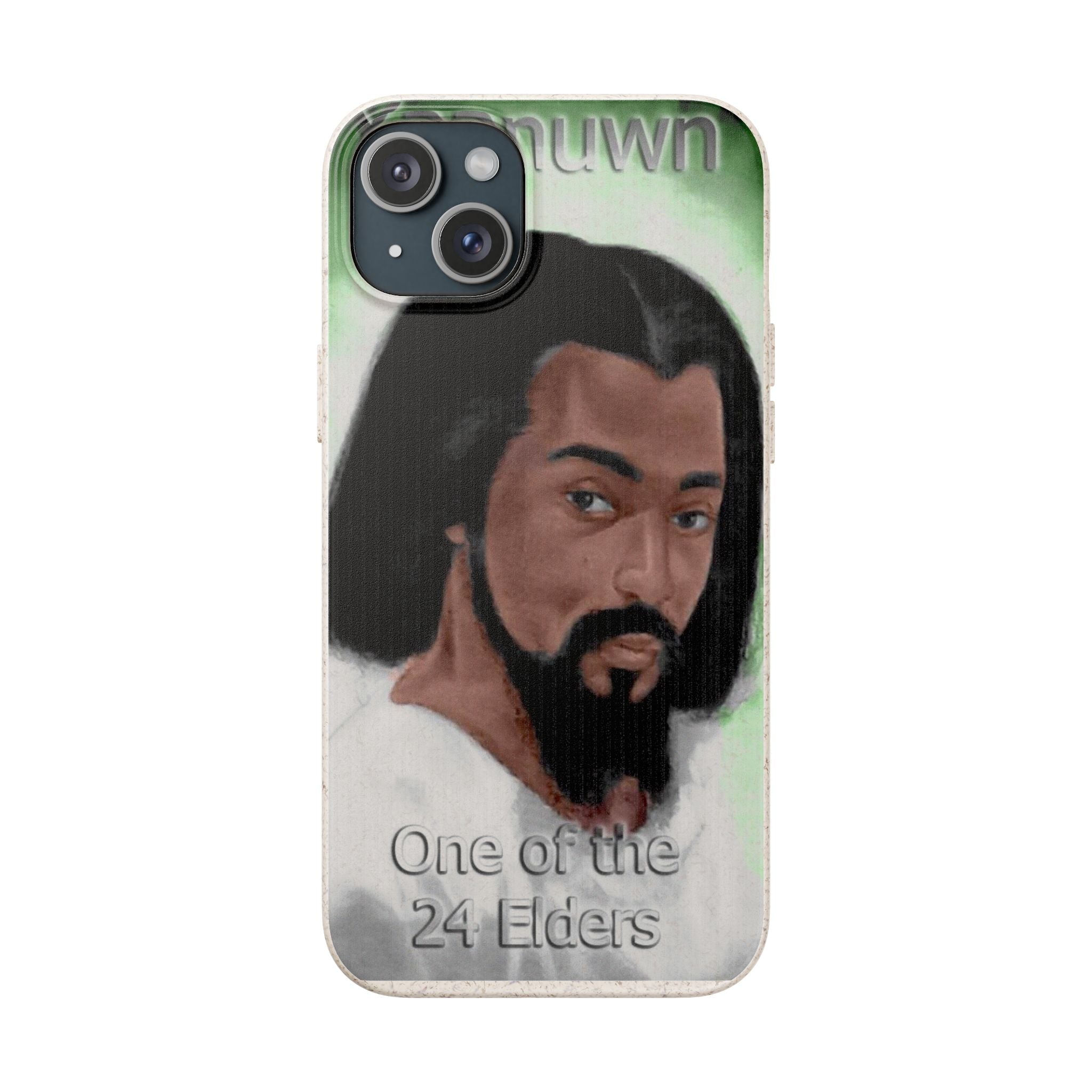 Biodegradable Phone Case with Elder Design - Eco-Friendly, Gift for Spiritual Seekers, Unique Phone Accessories, Sustainable Style, Nature Printify