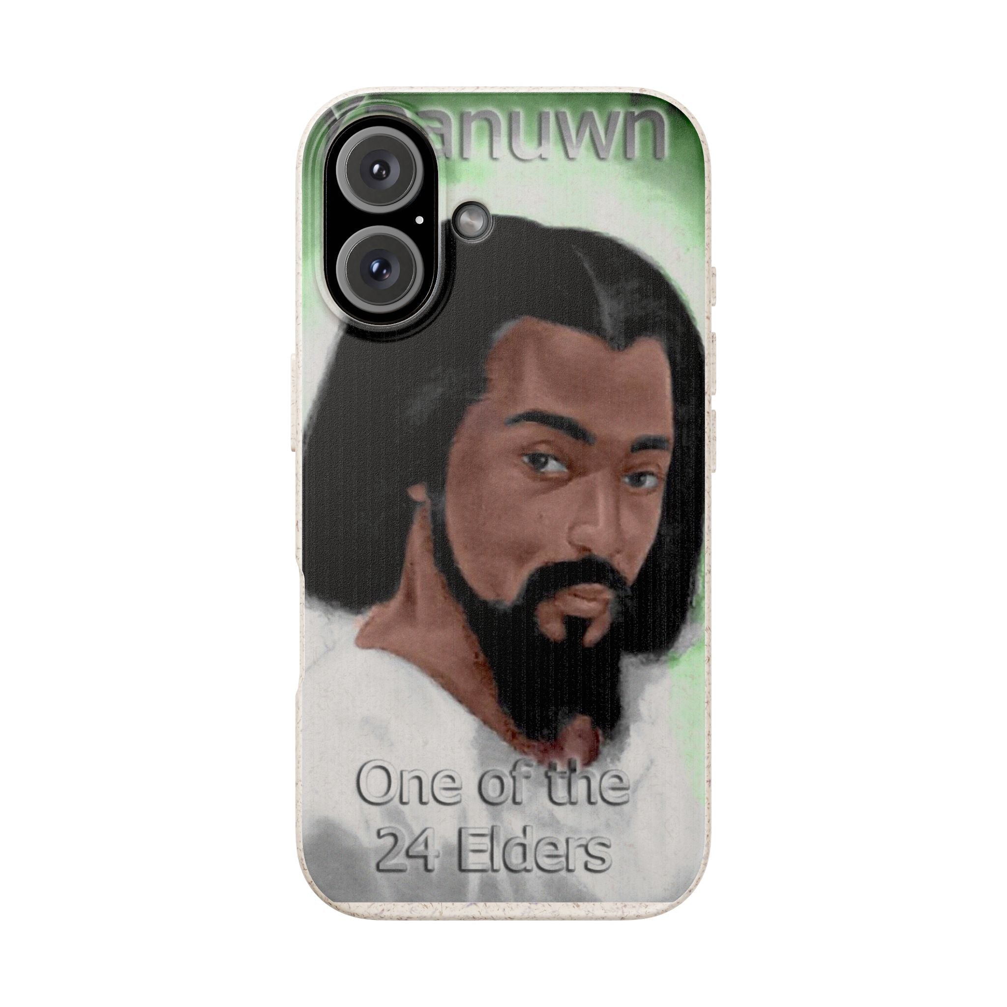 Biodegradable Phone Case with Elder Design - Eco-Friendly, Gift for Spiritual Seekers, Unique Phone Accessories, Sustainable Style, Nature Printify