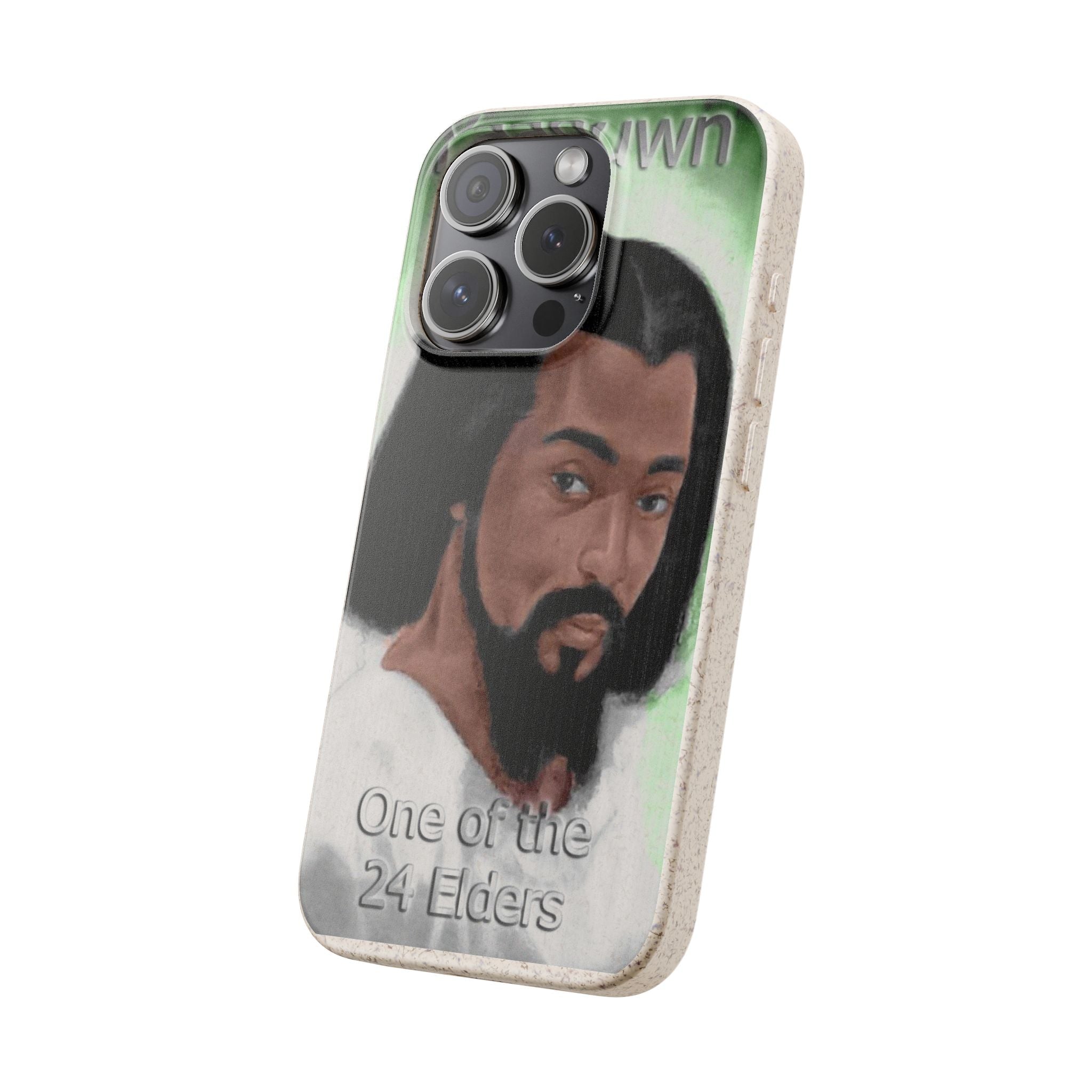 Biodegradable Phone Case with Elder Design - Eco-Friendly, Gift for Spiritual Seekers, Unique Phone Accessories, Sustainable Style, Nature Printify