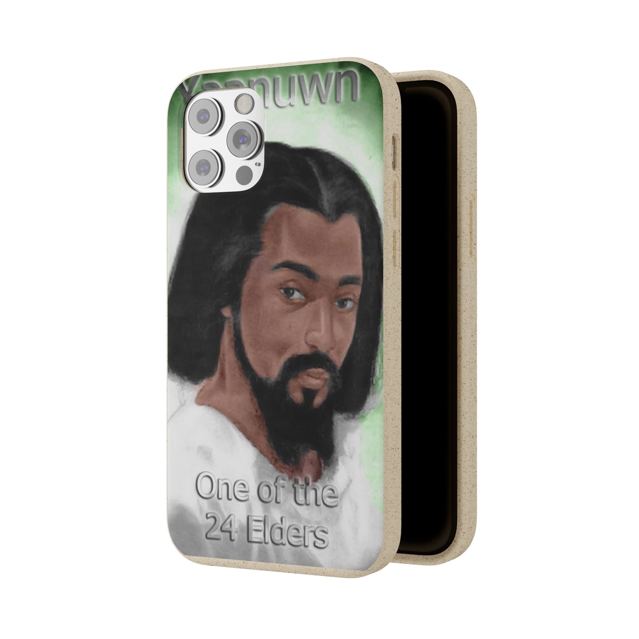 Biodegradable Phone Case with Elder Design - Eco-Friendly, Gift for Spiritual Seekers, Unique Phone Accessories, Sustainable Style, Nature Printify