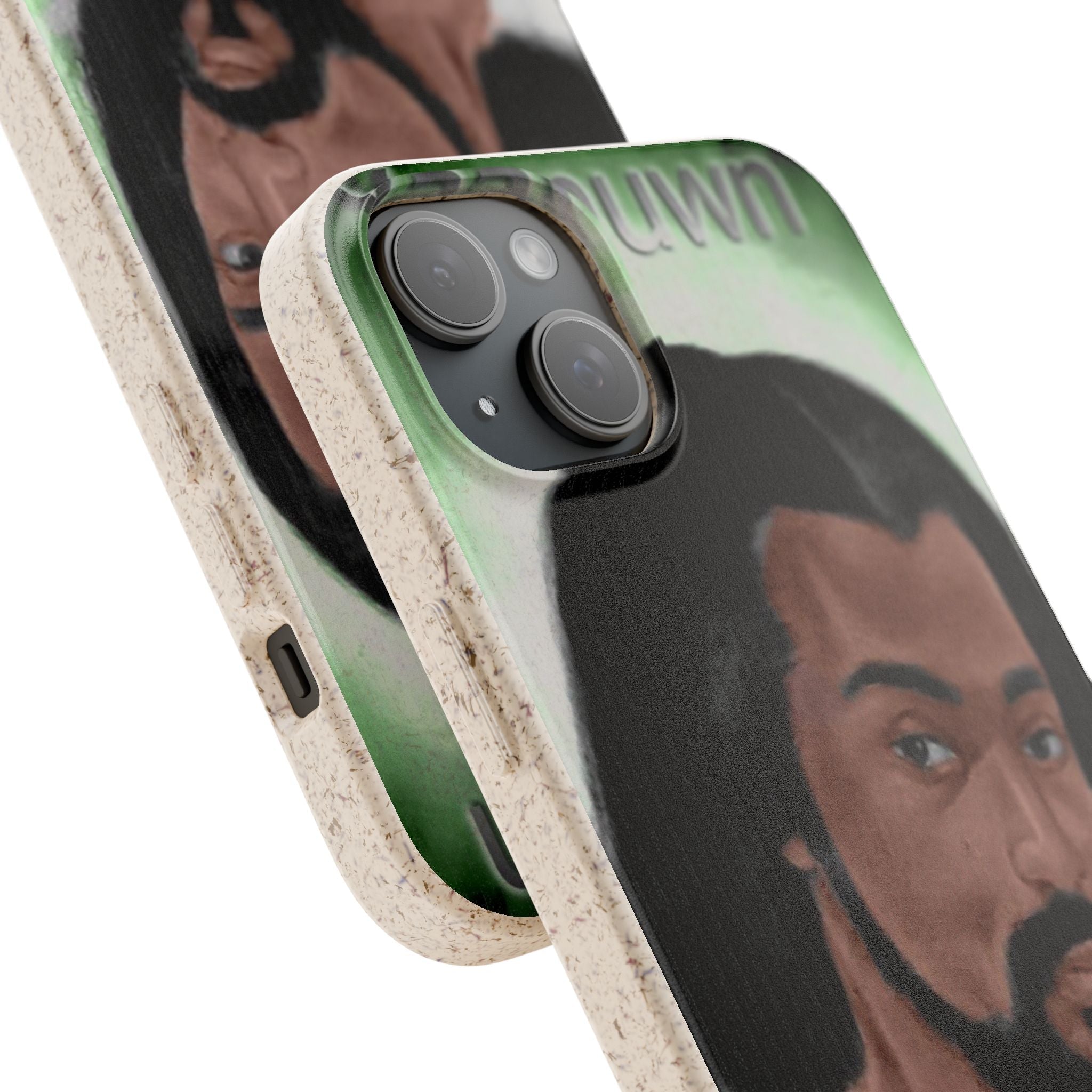 Biodegradable Phone Case with Elder Design - Eco-Friendly, Gift for Spiritual Seekers, Unique Phone Accessories, Sustainable Style, Nature Printify