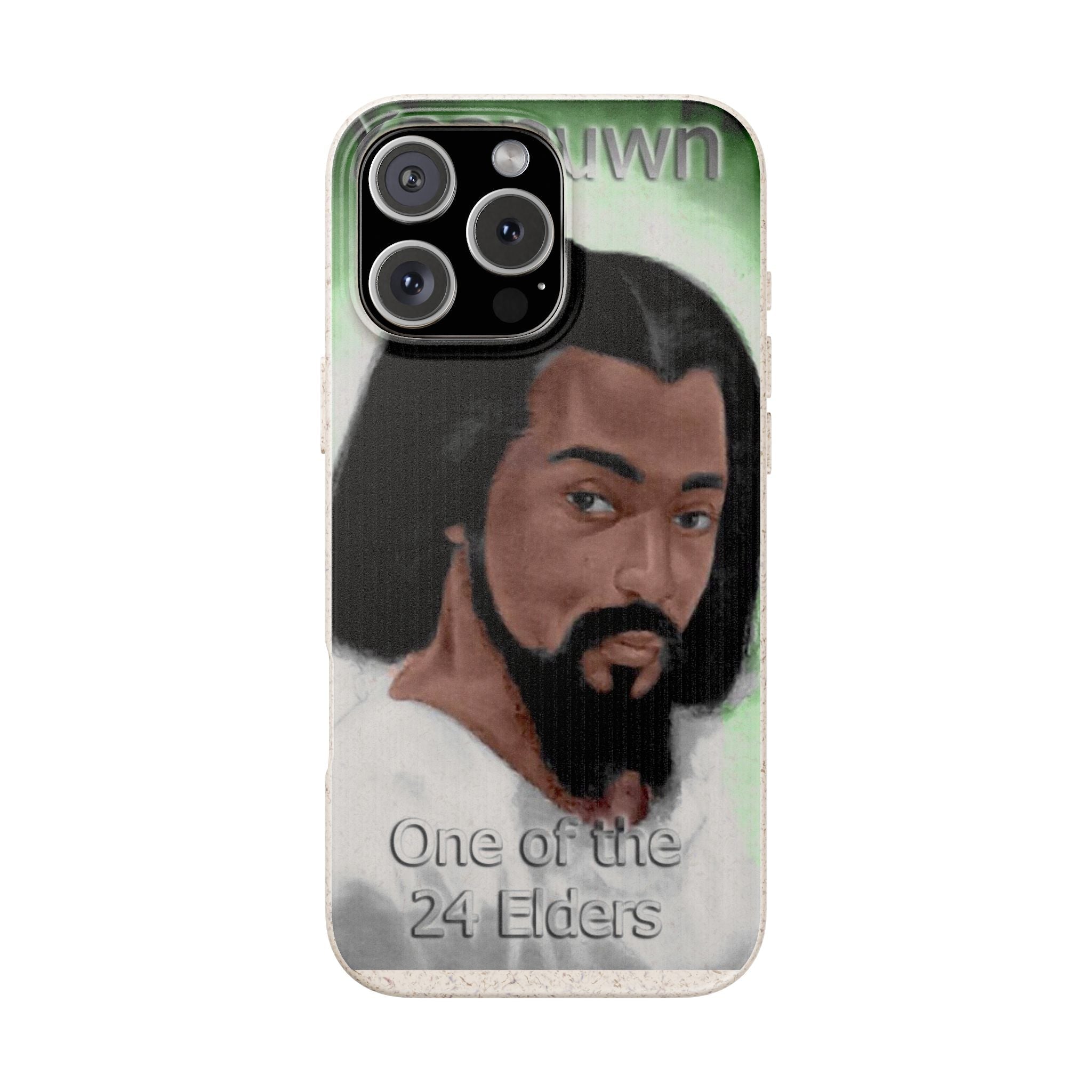 Biodegradable Phone Case with Elder Design - Eco-Friendly, Gift for Spiritual Seekers, Unique Phone Accessories, Sustainable Style, Nature Printify