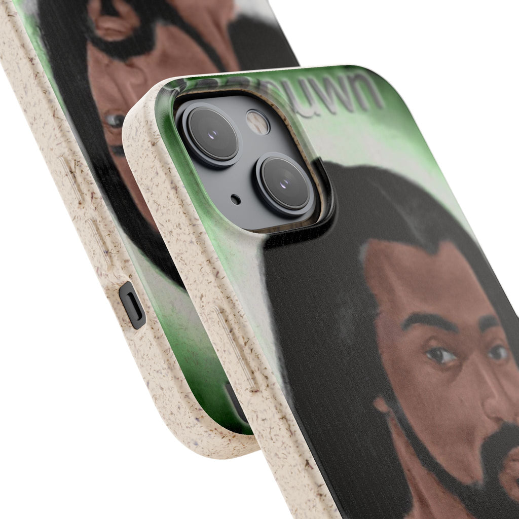 Biodegradable Phone Case with Elder Design - Eco-Friendly, Gift for Spiritual Seekers, Unique Phone Accessories, Sustainable Style, Nature Printify