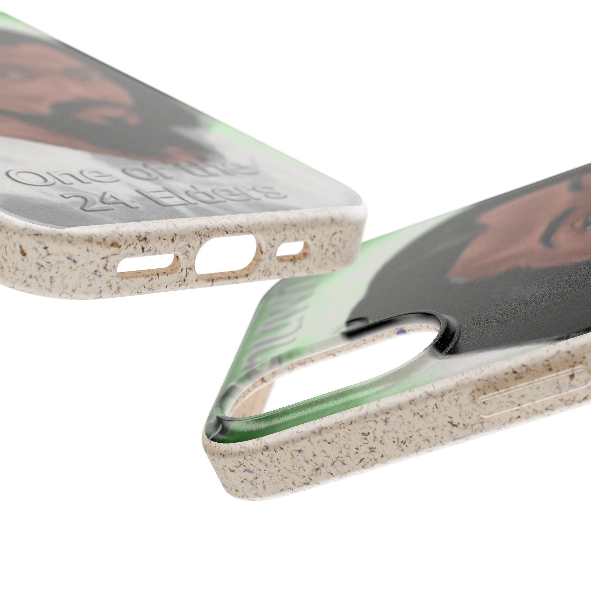 Biodegradable Phone Case with Elder Design - Eco-Friendly, Gift for Spiritual Seekers, Unique Phone Accessories, Sustainable Style, Nature Printify