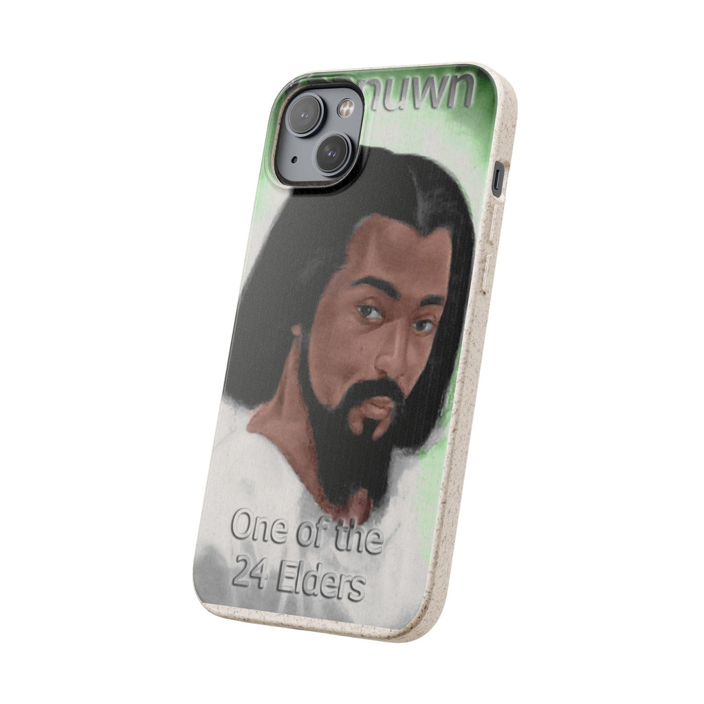 Biodegradable Phone Case with Elder Design - Eco-Friendly, Gift for Spiritual Seekers, Unique Phone Accessories, Sustainable Style, Nature Printify