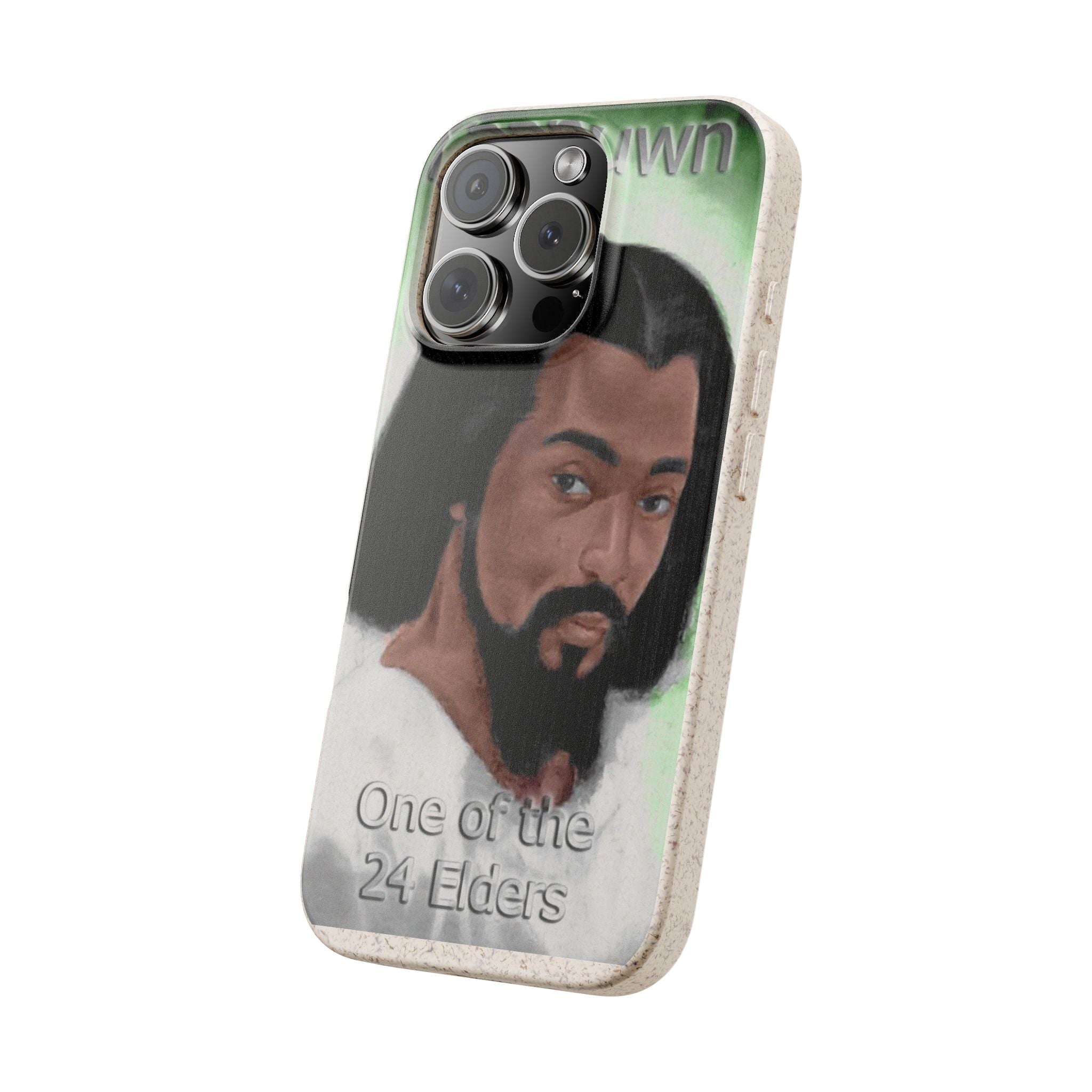 Biodegradable Phone Case with Elder Design - Eco-Friendly, Gift for Spiritual Seekers, Unique Phone Accessories, Sustainable Style, Nature Printify