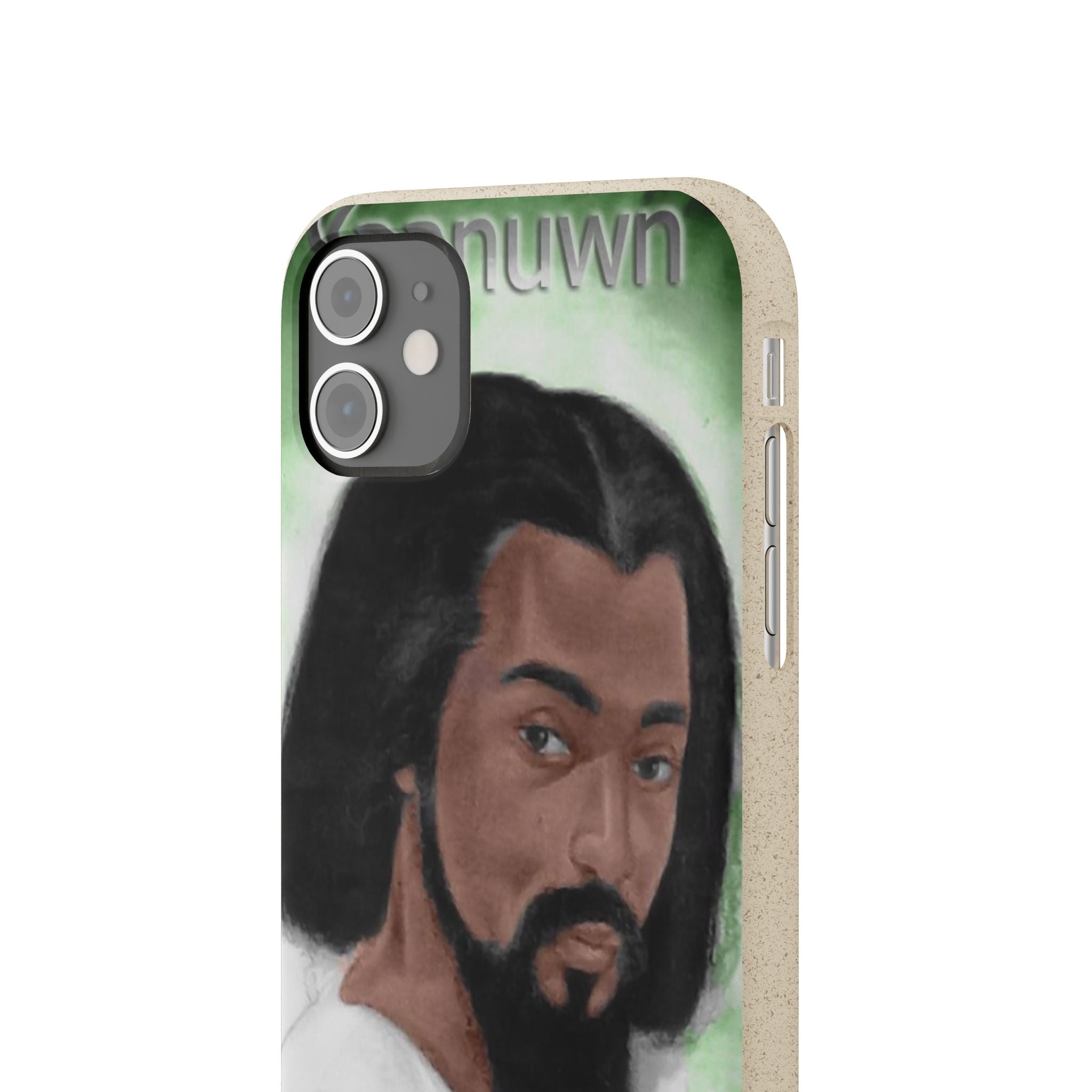 Biodegradable Phone Case with Elder Design - Eco-Friendly, Gift for Spiritual Seekers, Unique Phone Accessories, Sustainable Style, Nature Printify
