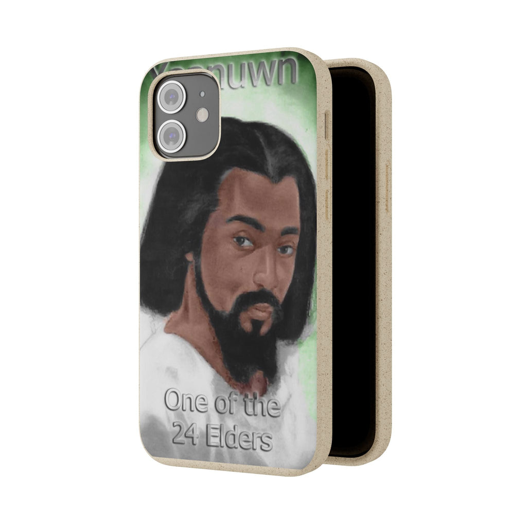 Biodegradable Phone Case with Elder Design - Eco-Friendly, Gift for Spiritual Seekers, Unique Phone Accessories, Sustainable Style, Nature Printify