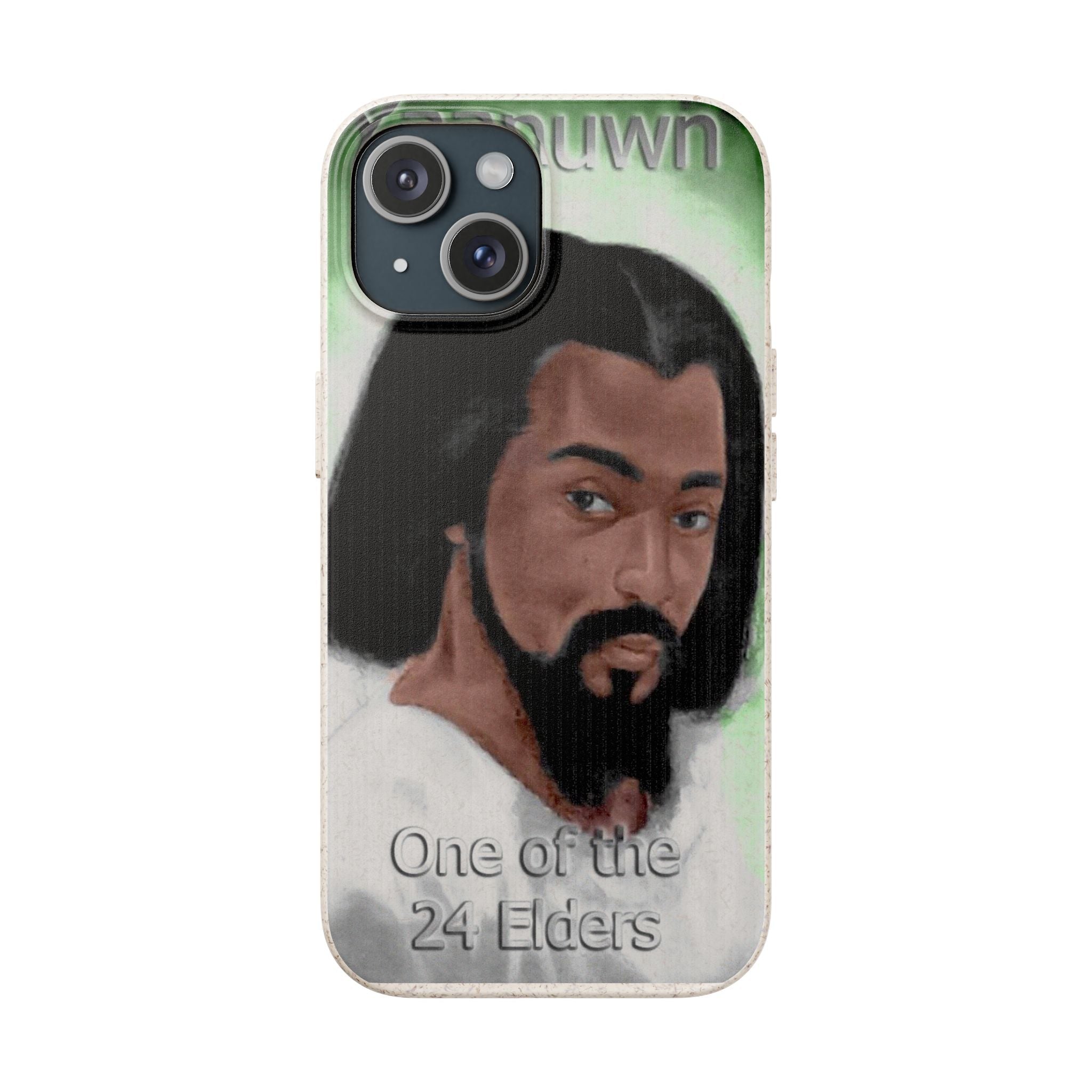 Biodegradable Phone Case with Elder Design - Eco-Friendly, Gift for Spiritual Seekers, Unique Phone Accessories, Sustainable Style, Nature Printify