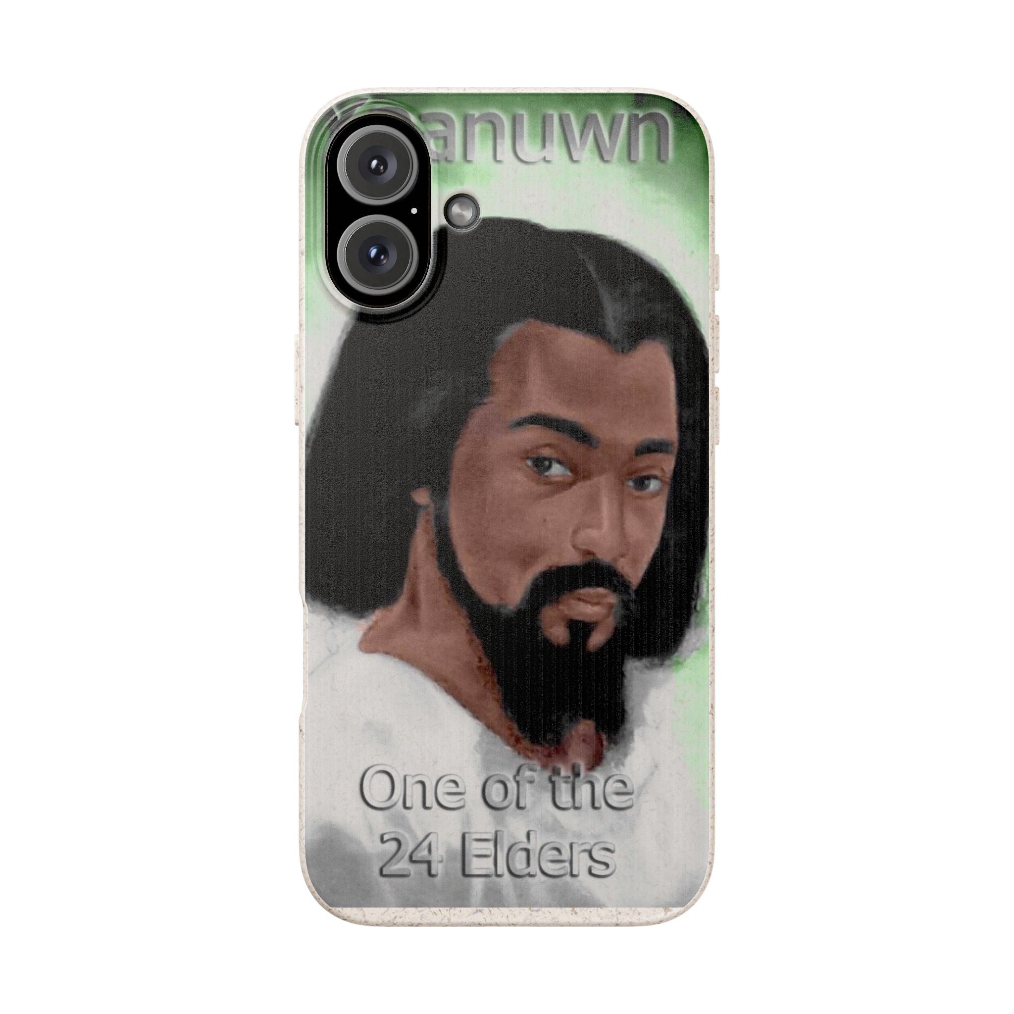 Biodegradable Phone Case with Elder Design - Eco-Friendly, Gift for Spiritual Seekers, Unique Phone Accessories, Sustainable Style, Nature Printify