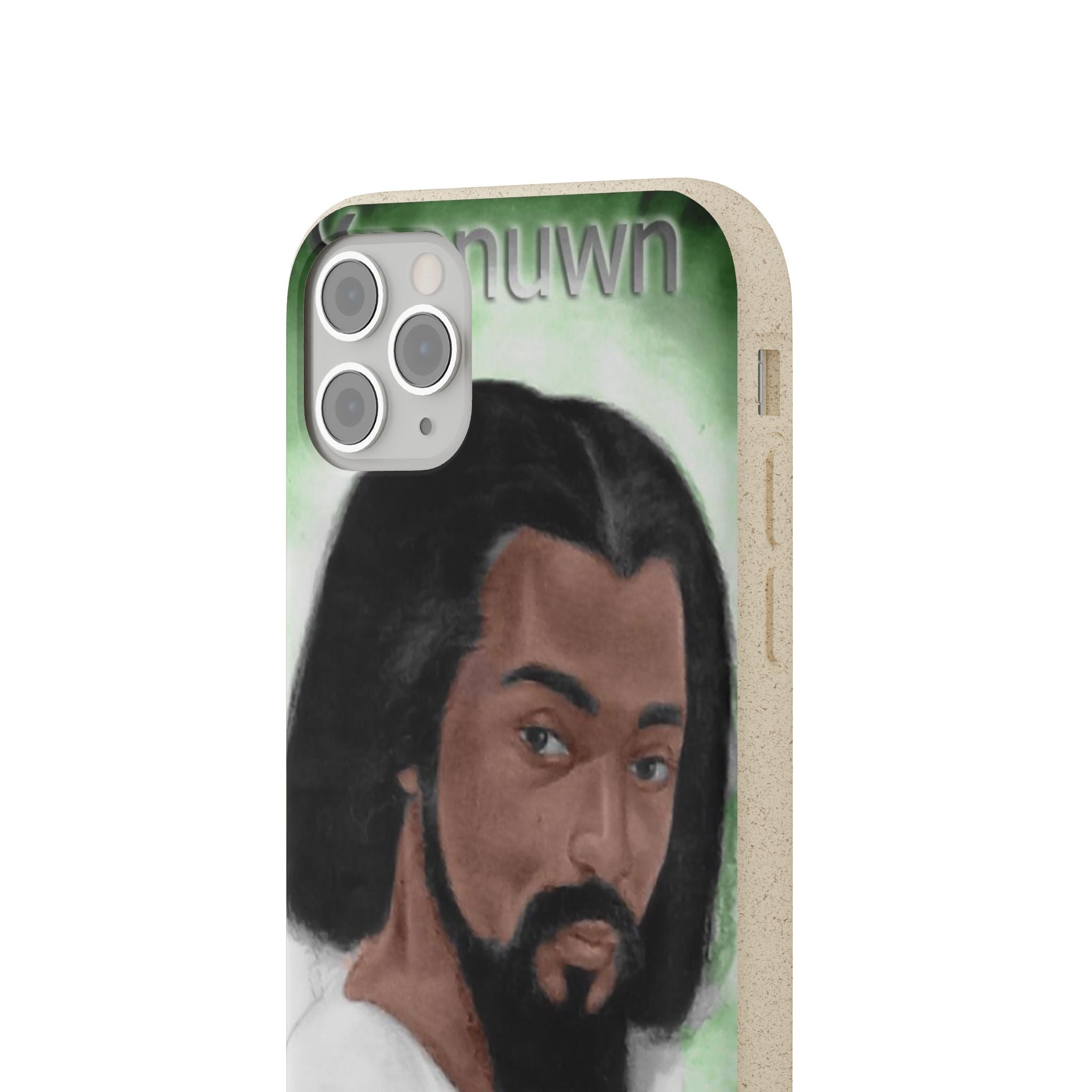 Biodegradable Phone Case with Elder Design - Eco-Friendly, Gift for Spiritual Seekers, Unique Phone Accessories, Sustainable Style, Nature Printify