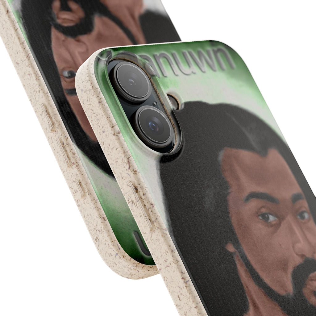 Biodegradable Phone Case with Elder Design - Eco-Friendly, Gift for Spiritual Seekers, Unique Phone Accessories, Sustainable Style, Nature Printify