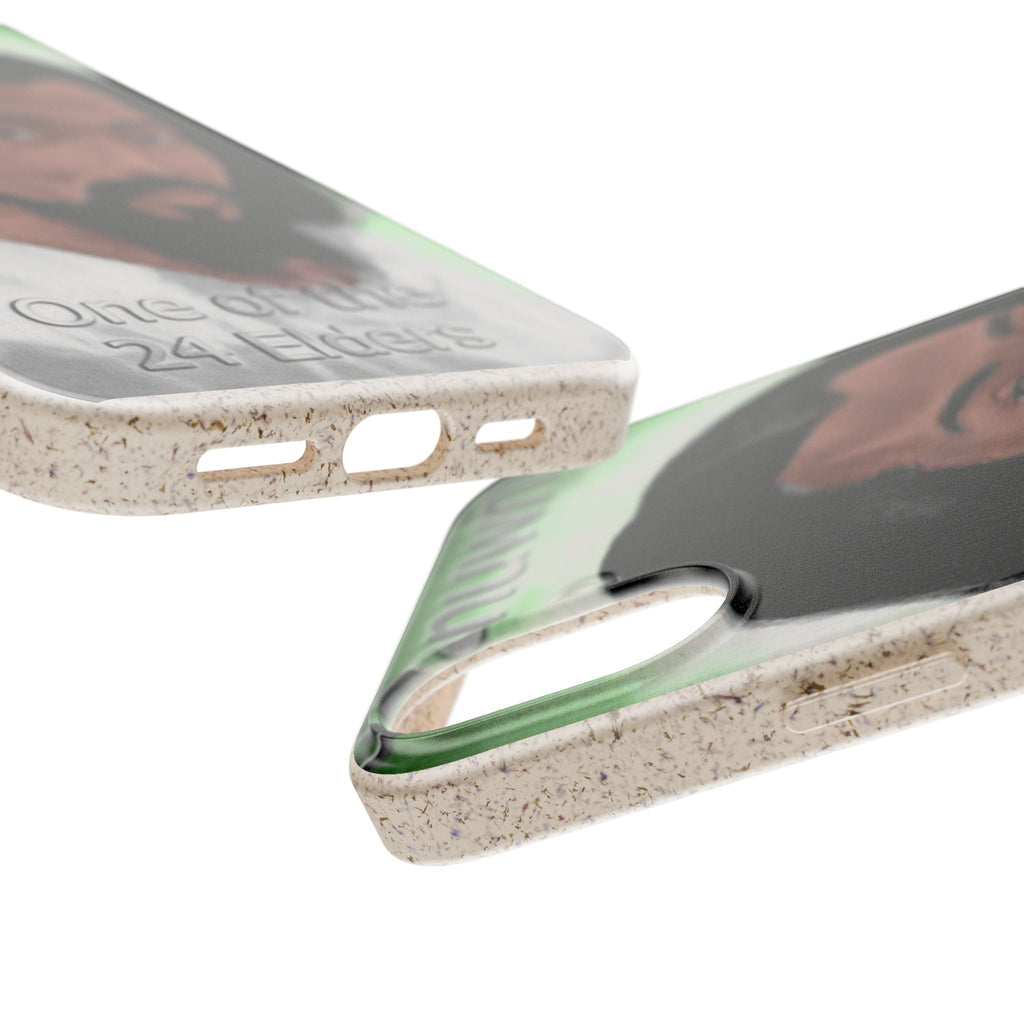 Biodegradable Phone Case with Elder Design - Eco-Friendly, Gift for Spiritual Seekers, Unique Phone Accessories, Sustainable Style, Nature Printify