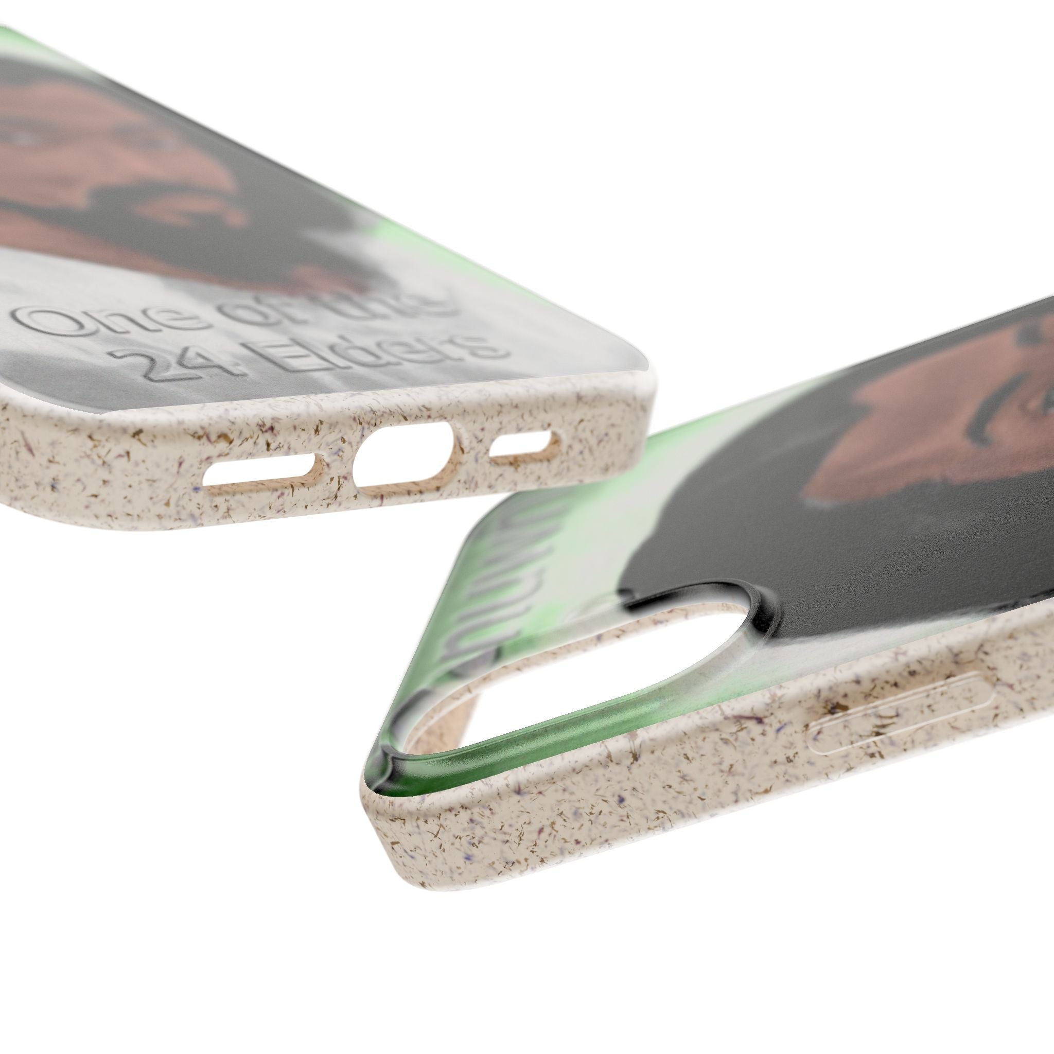 Biodegradable Phone Case with Elder Design - Eco-Friendly, Gift for Spiritual Seekers, Unique Phone Accessories, Sustainable Style, Nature Printify