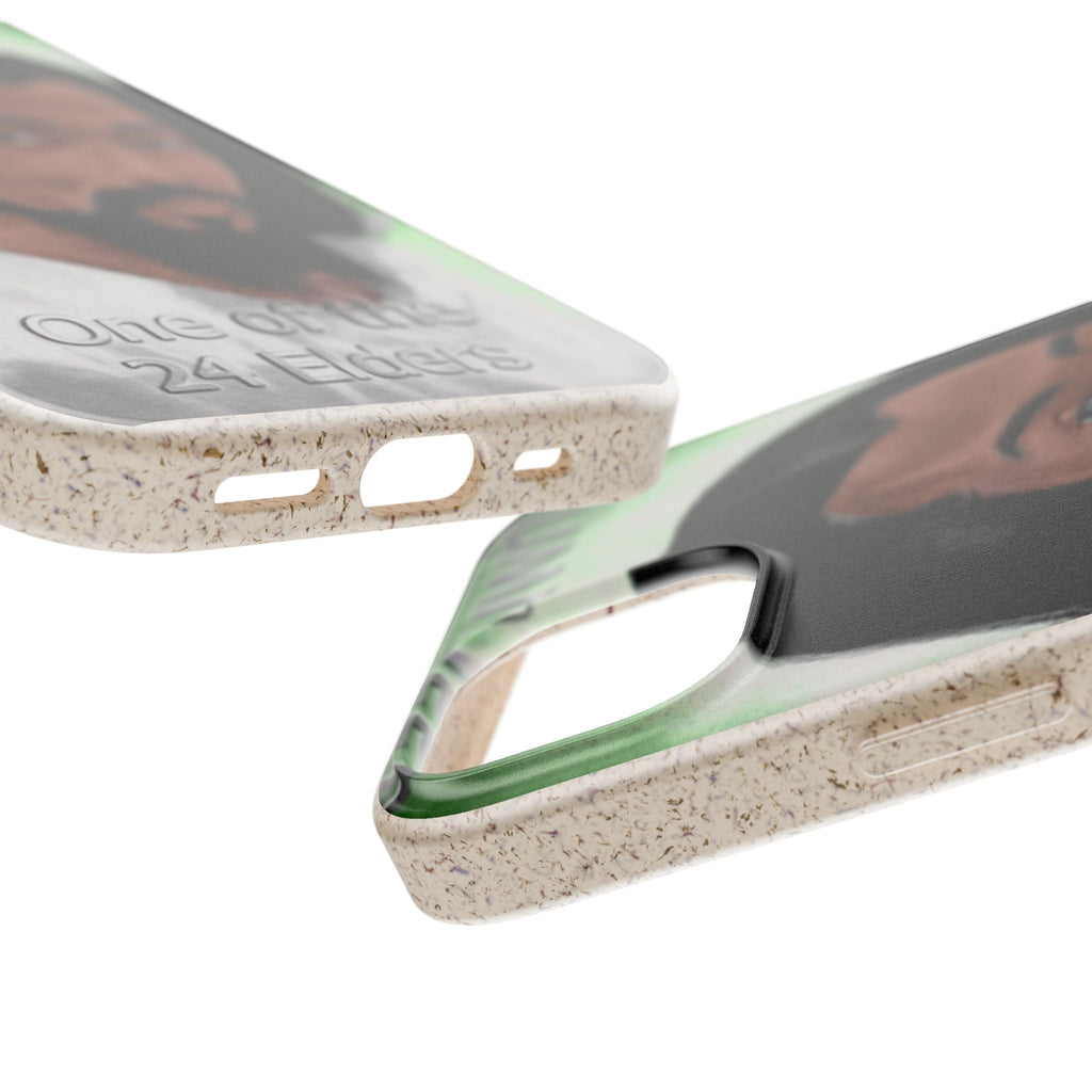 Biodegradable Phone Case with Elder Design - Eco-Friendly, Gift for Spiritual Seekers, Unique Phone Accessories, Sustainable Style, Nature Printify