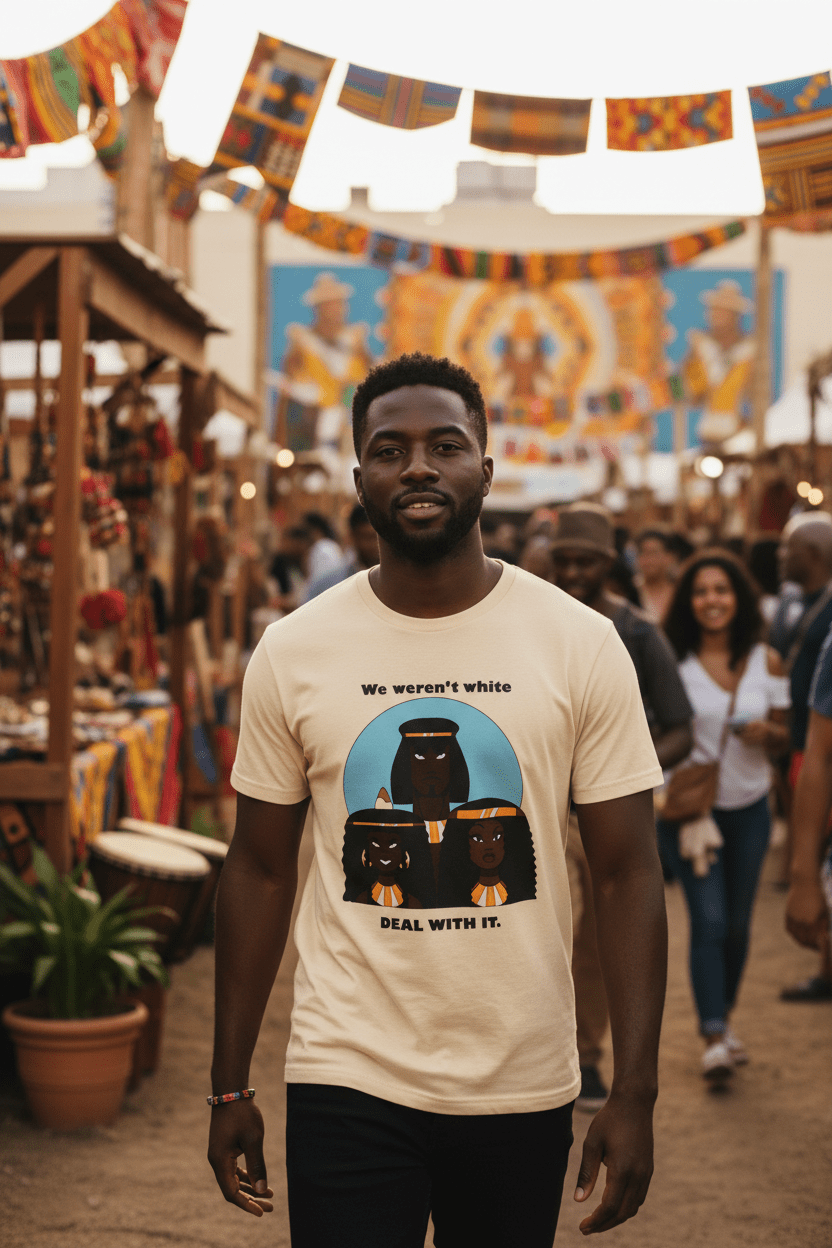 We Weren't White Tee Cultural Event