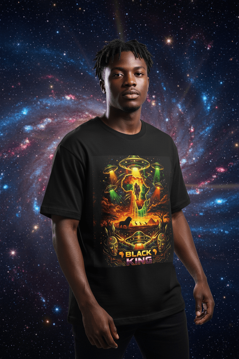 Black King Cosmic Galaxy Lifestyle