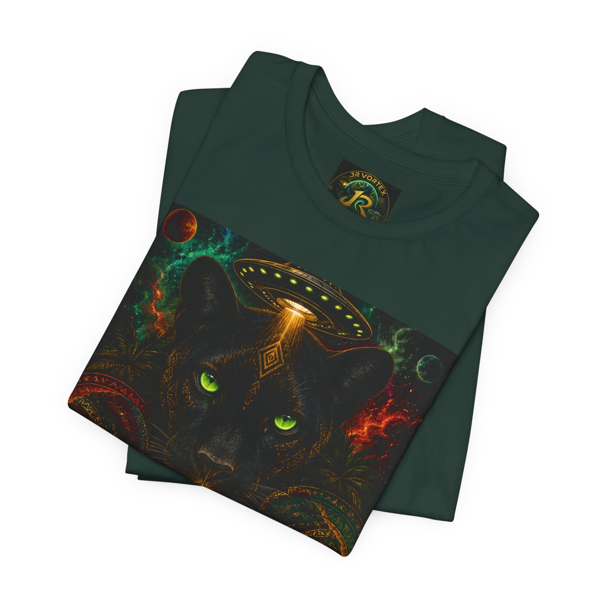Black Panther Cosmic Guardian Tee — Earth Frequency Collection