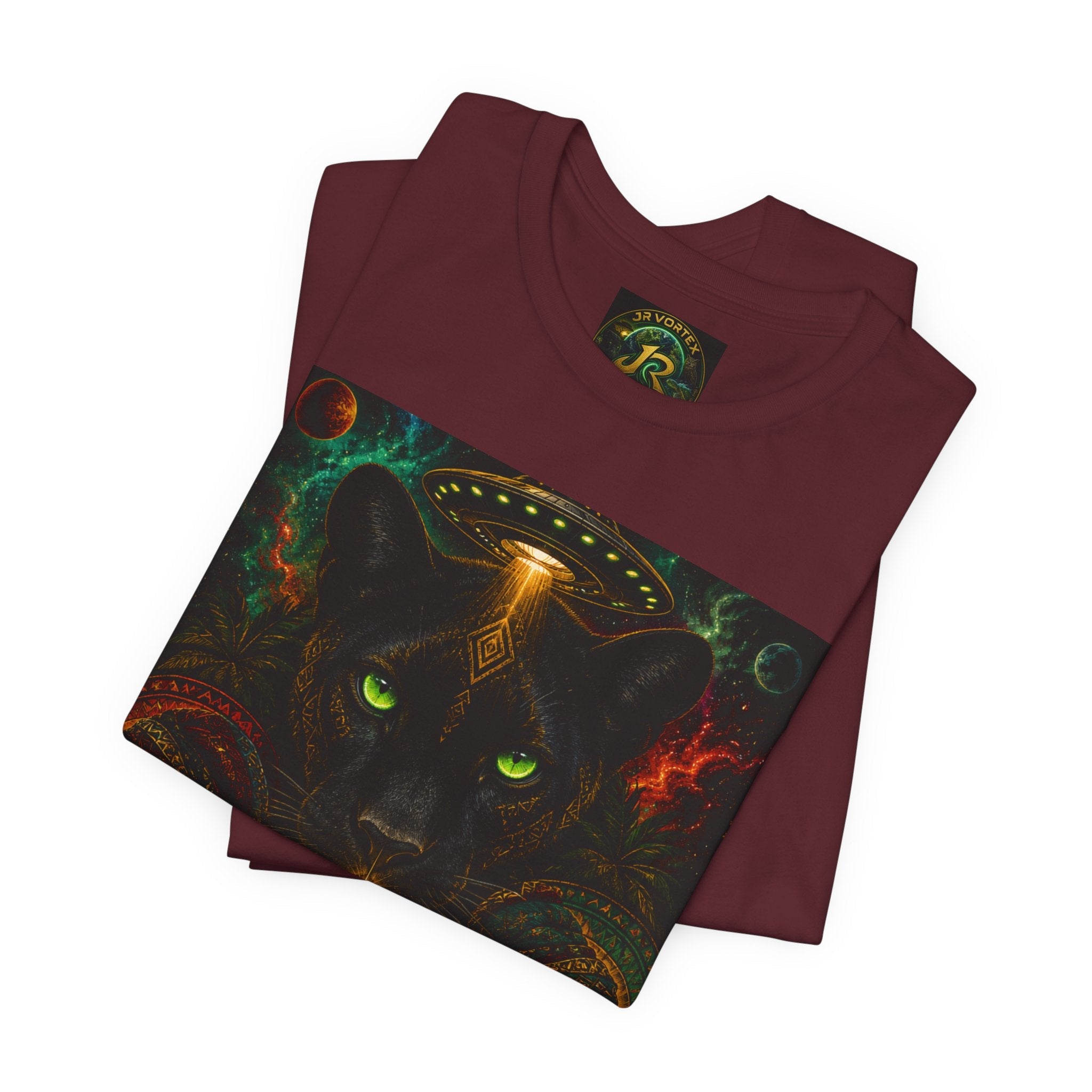 Black Panther Cosmic Guardian Tee — Earth Frequency Collection