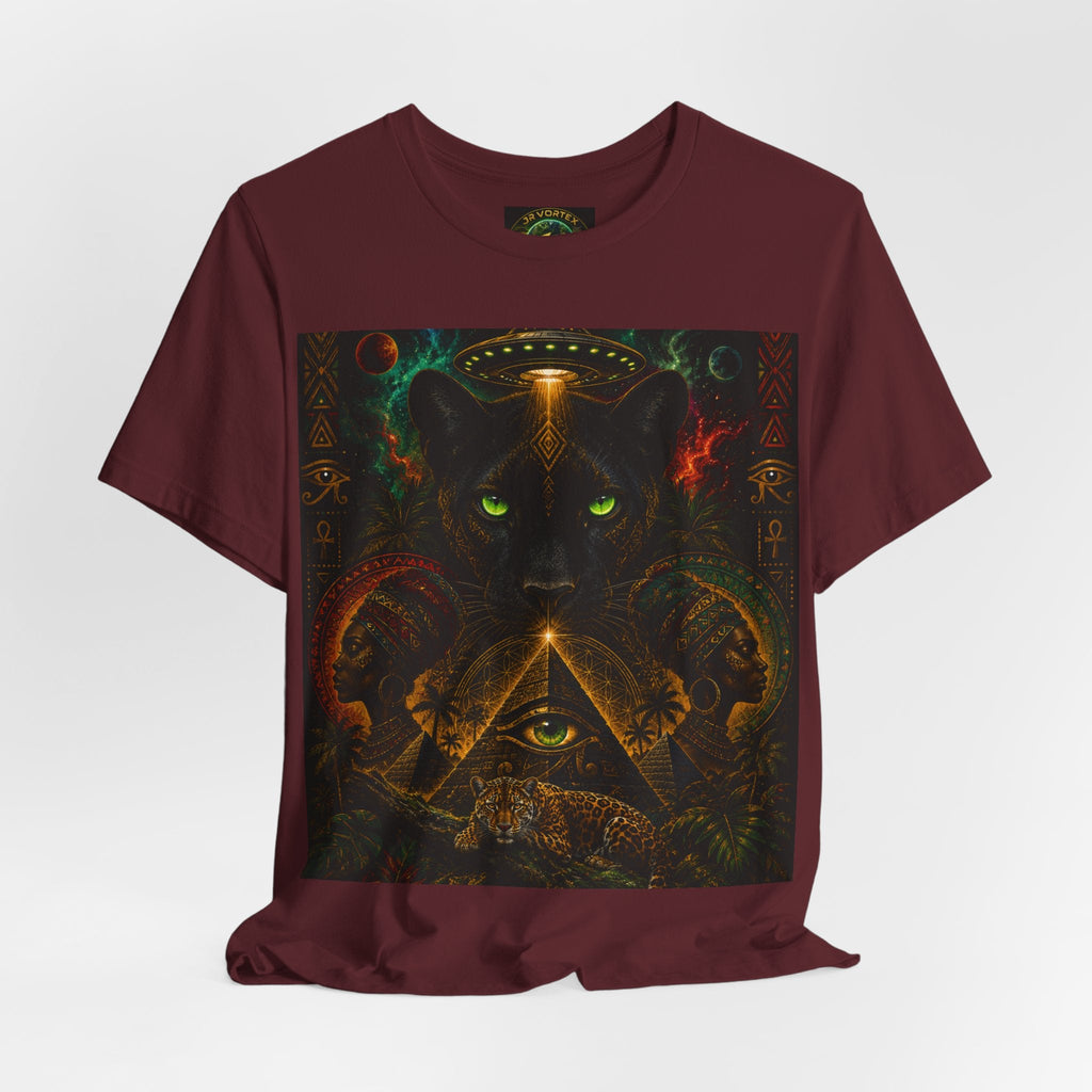 Black Panther Cosmic Guardian Tee — Earth Frequency Collection
