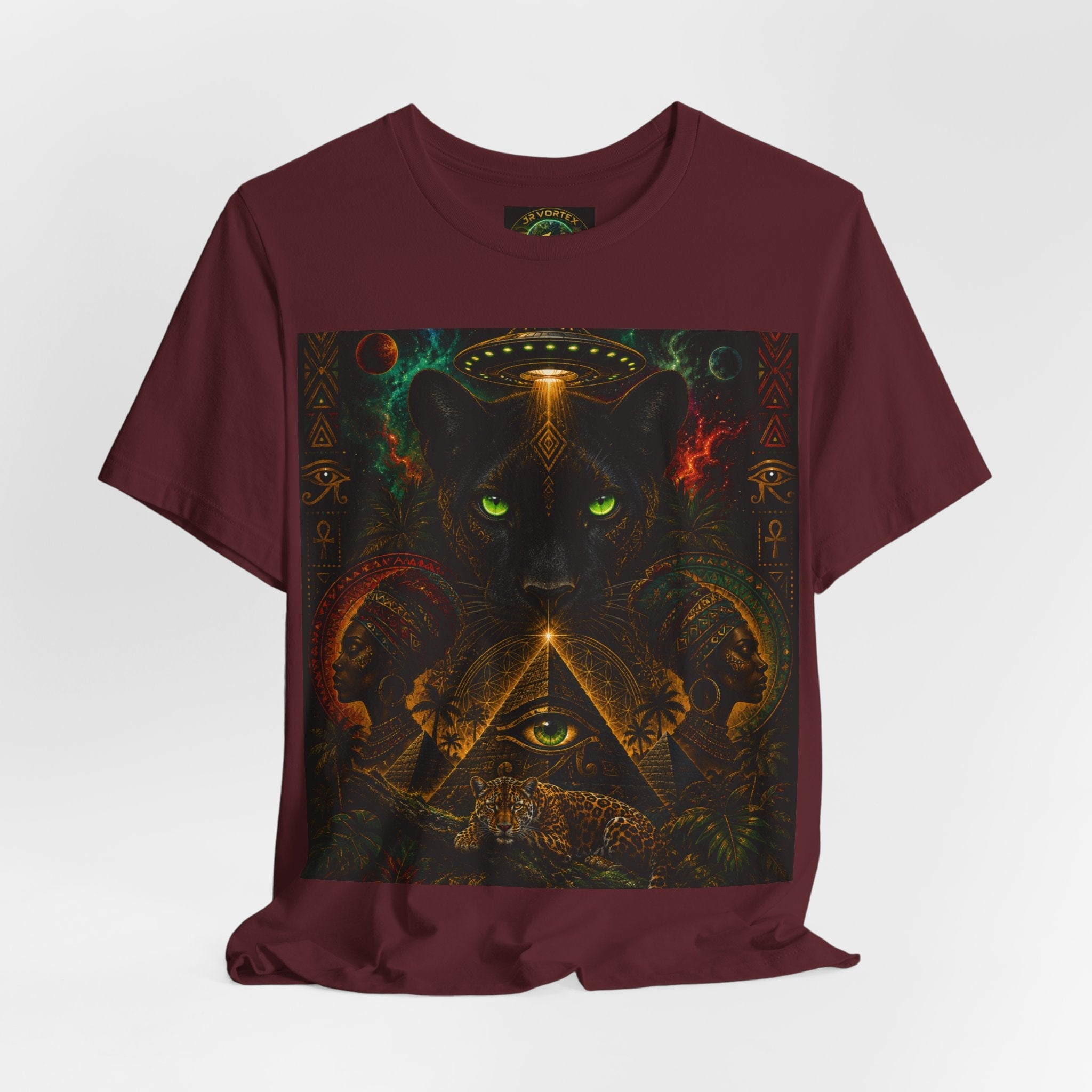 Black Panther Cosmic Guardian Tee — Earth Frequency Collection