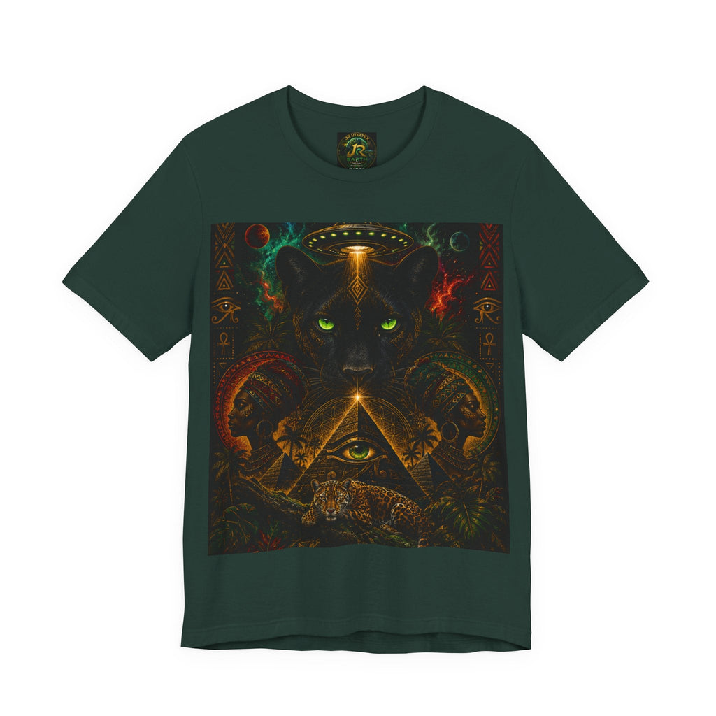 Black Panther Cosmic Guardian Tee — Earth Frequency Collection