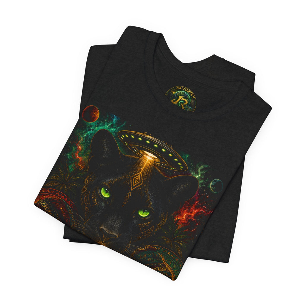 Black Panther Cosmic Guardian Tee — Earth Frequency Collection