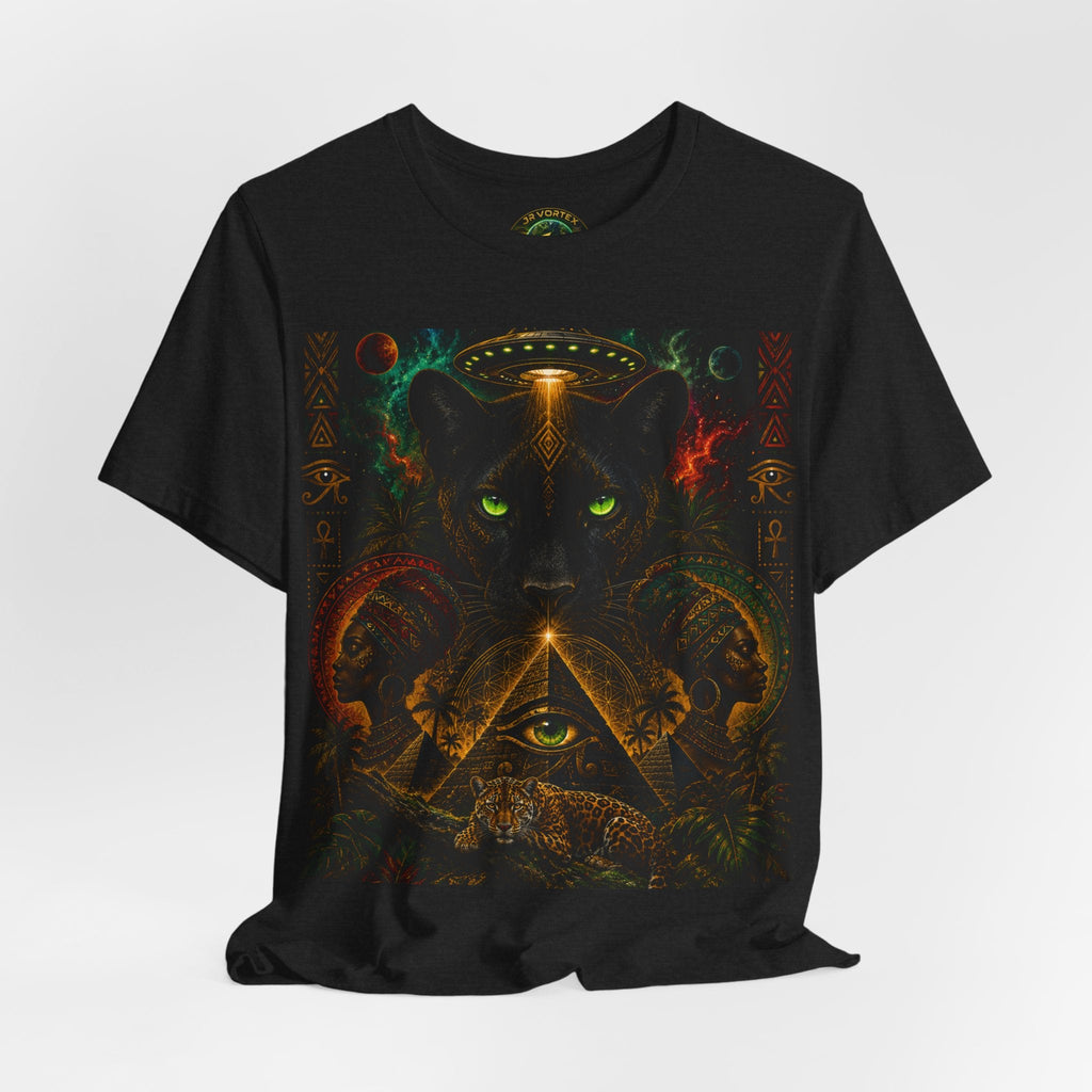 Black Panther Cosmic Guardian Tee — Earth Frequency Collection