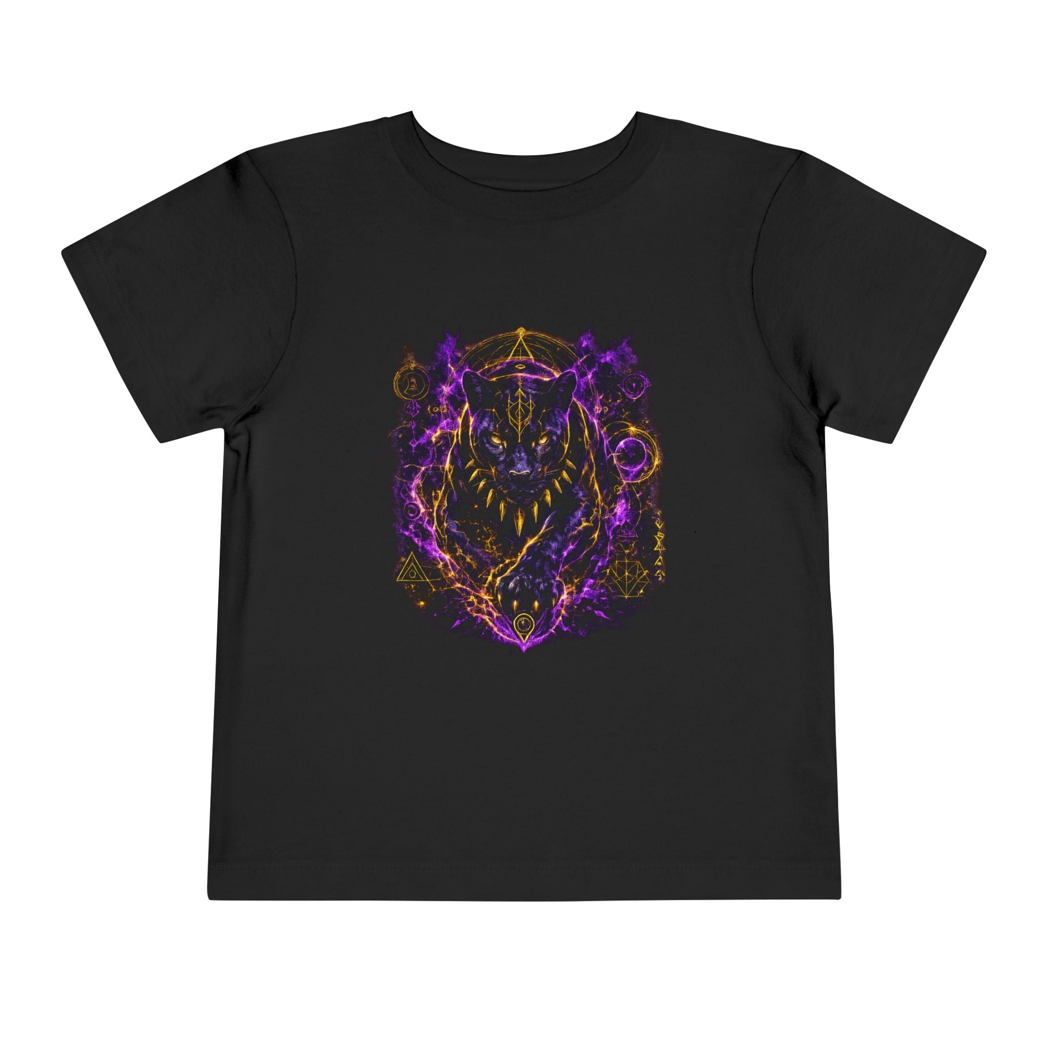 Black Panther Cosmic Guardian Toddler Tee | Earth Frequency Kids | JR Vortex