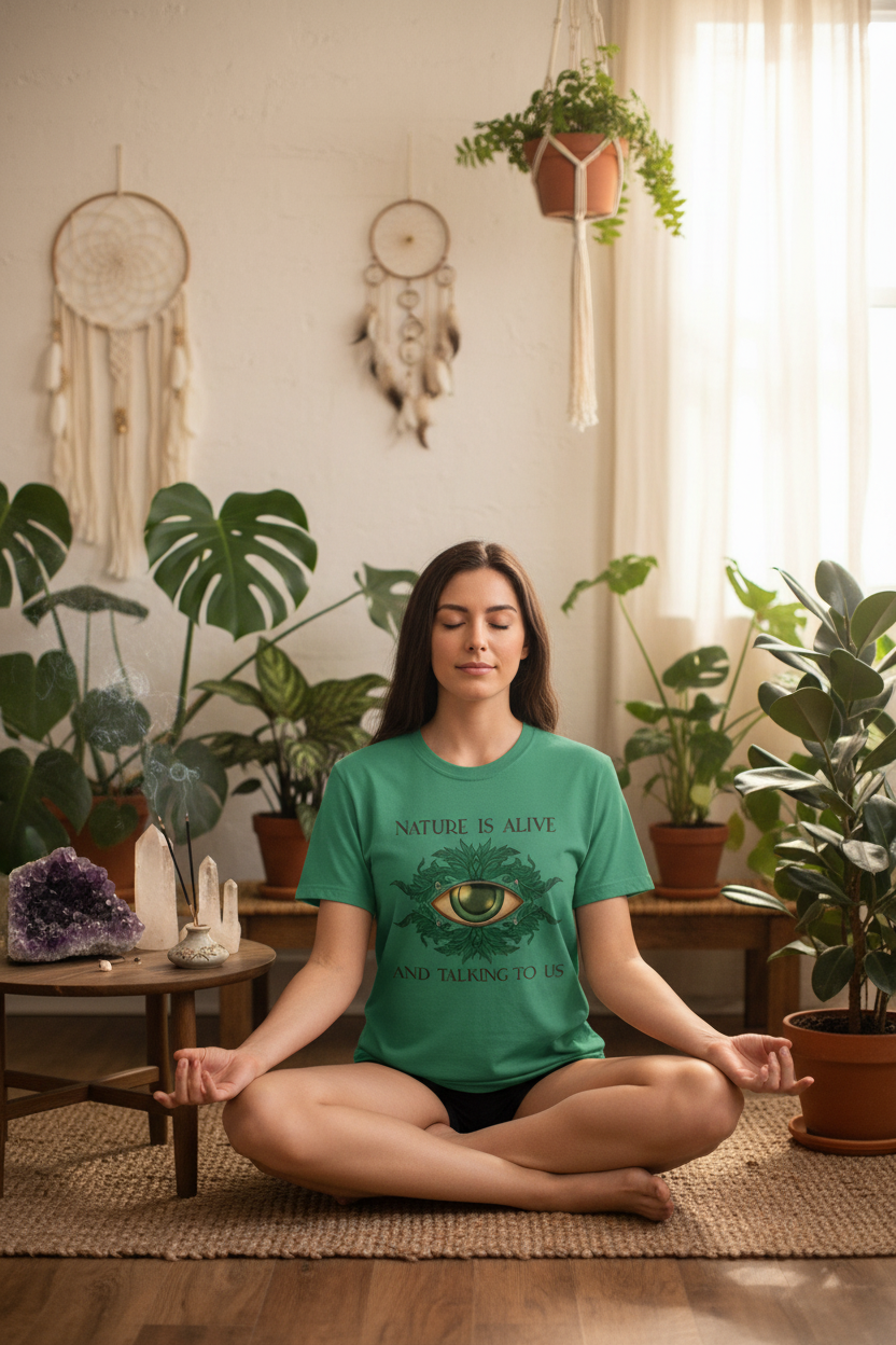 Boho spiritual meditation