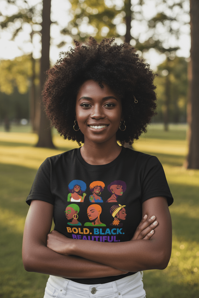 Bold Black Beautiful Natural Confidence Lifestyle