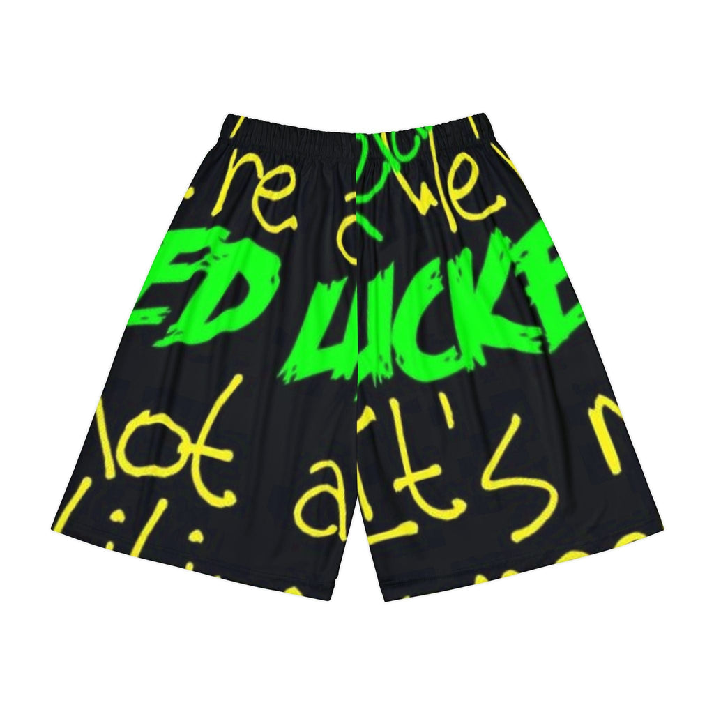 Bold Graphic Sports Shorts for Active Men, Cool Summer Workout Shorts, Gym Wear, Casual Beach Shorts Printify
