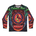 Cardinal Fury Long Sleeve Shirt - Vibrant Graphic Tee for Nature Lovers, Vintage Style, Perfect Gift for Birthdays and Celebrations👻 Printify