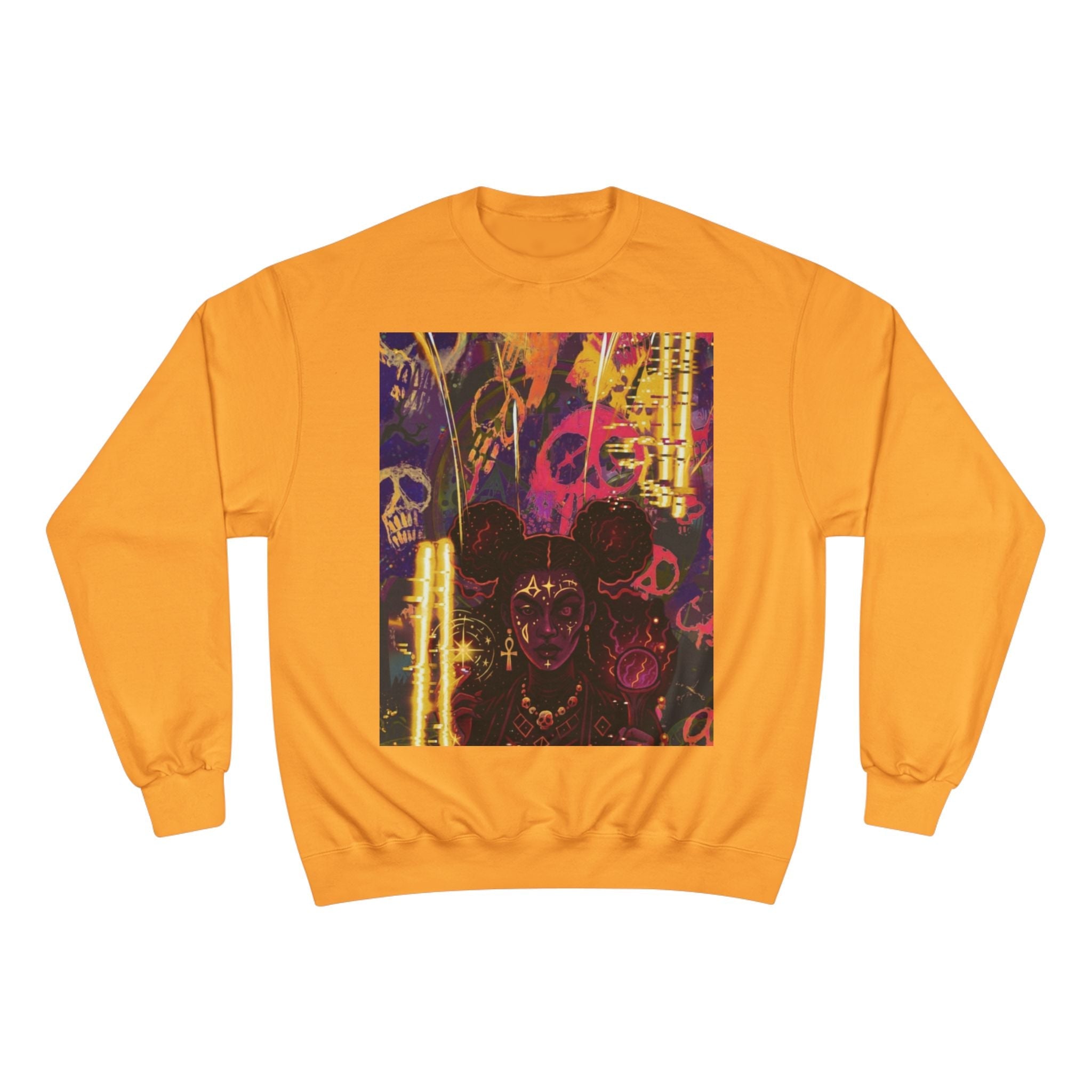 Celestial Flow Champion Sweatshirt — Stellar Moon & Star Pullover