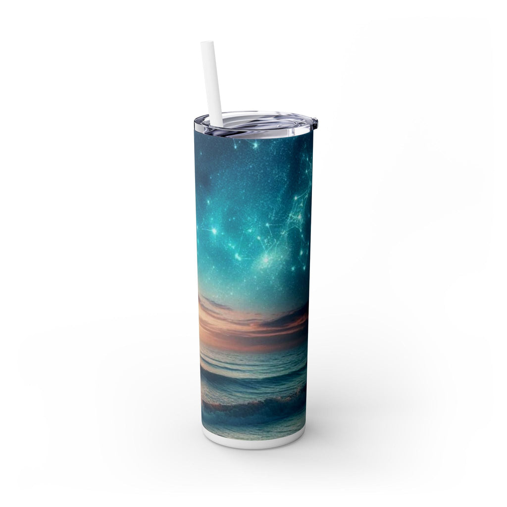 Skinny Tumbler with Straw, 20oz Printify