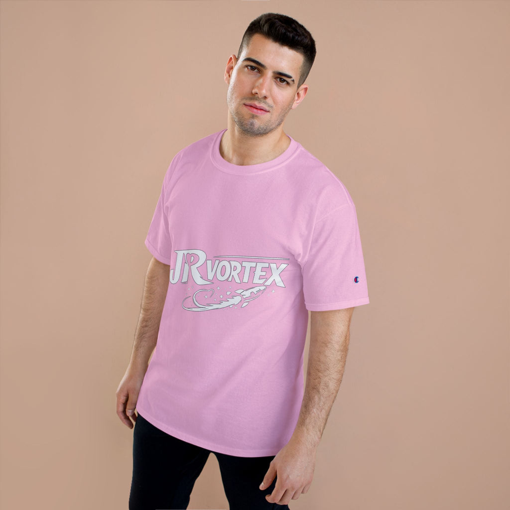 Champion T-Shirt — JR Vortex Retro Sports Logo Tee Printify