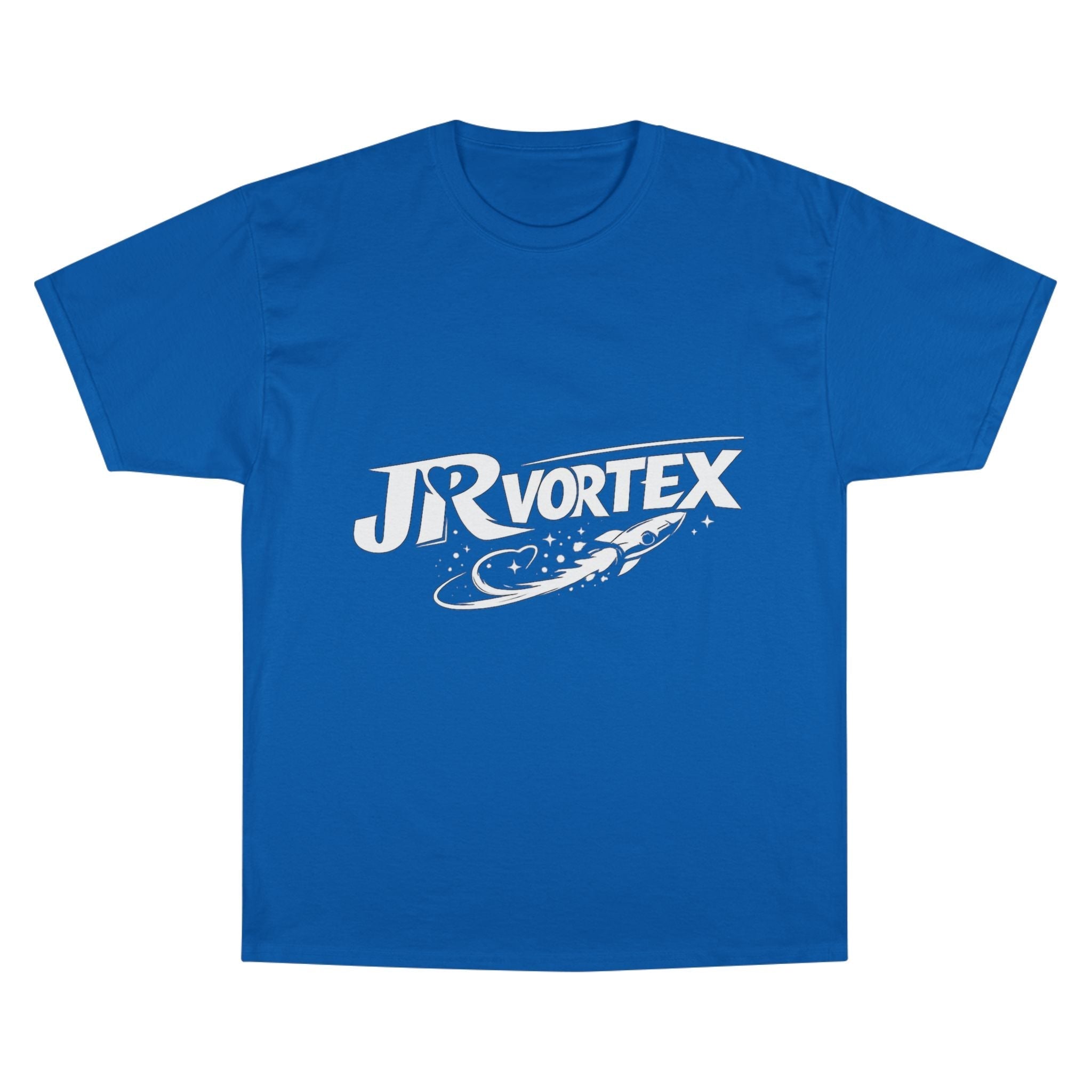 Champion T-Shirt — JR Vortex Retro Sports Logo Tee Printify