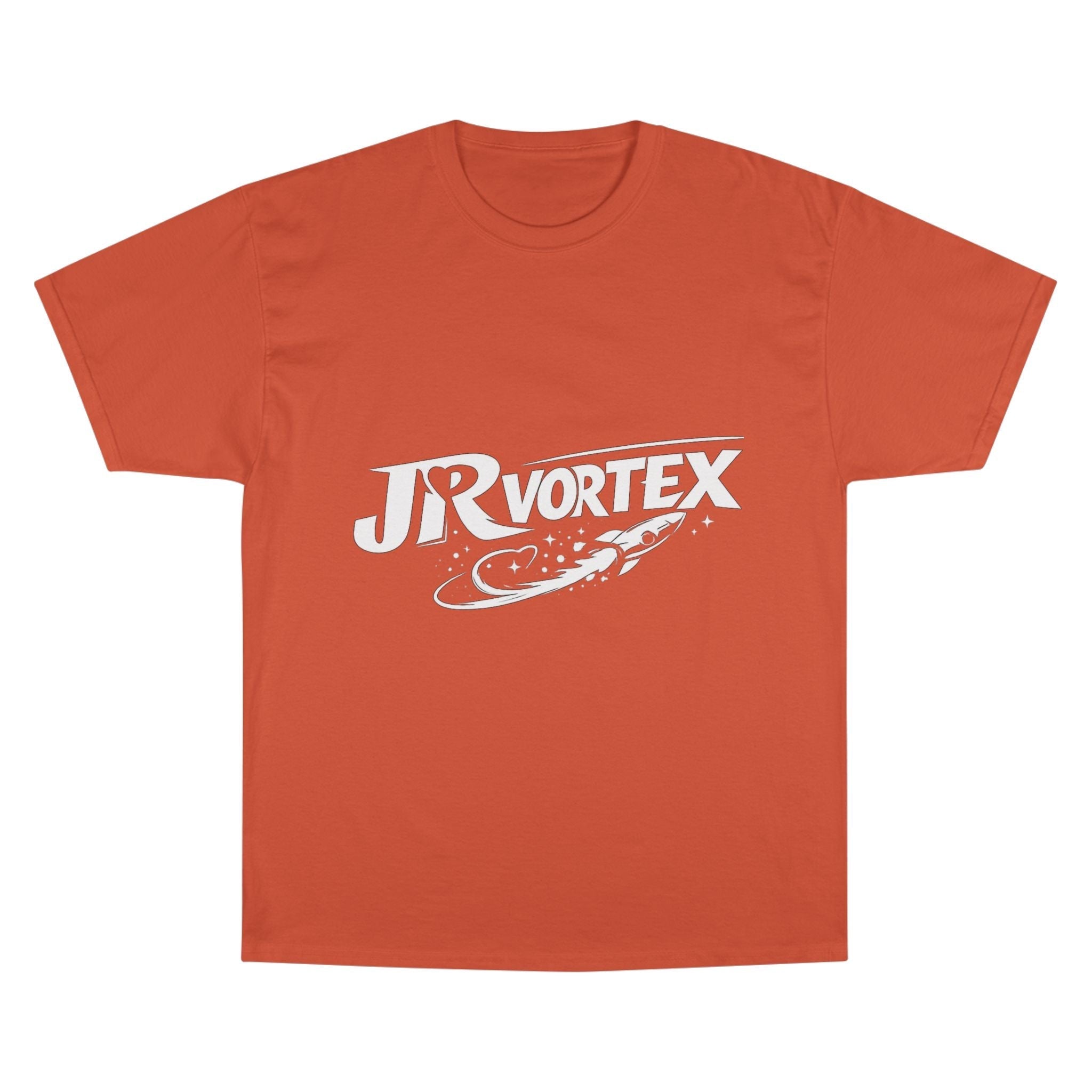 Champion T-Shirt — JR Vortex Retro Sports Logo Tee Printify