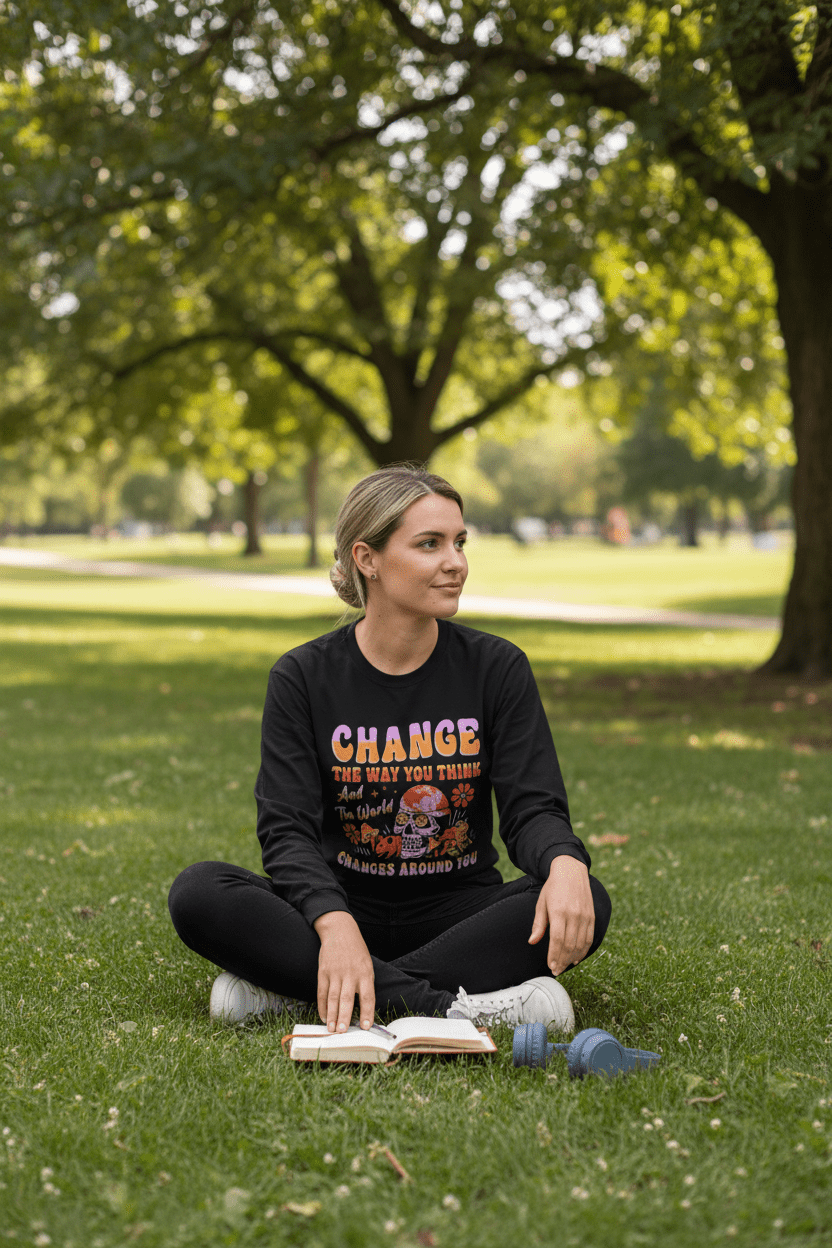 Peaceful Park Contemplation