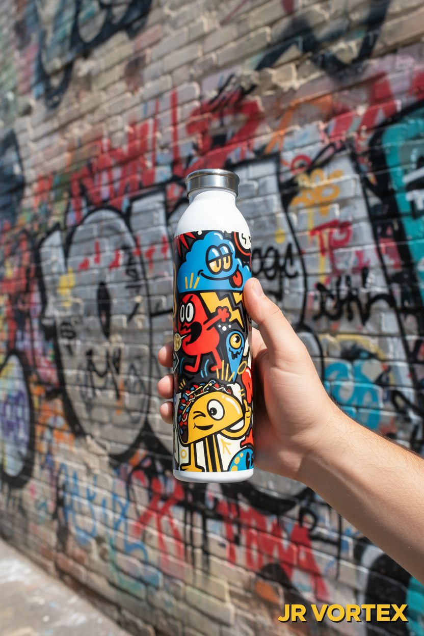 Chaos Theory Bottle – Graffiti Wall + Watermark