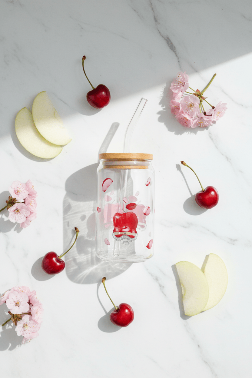 Flat Lay - Cherry Apple Sipper