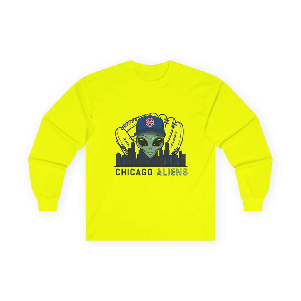 Chicago Aliens Long Sleeve Tee — Premium Ultra Cotton Unisex Shirt Printify
