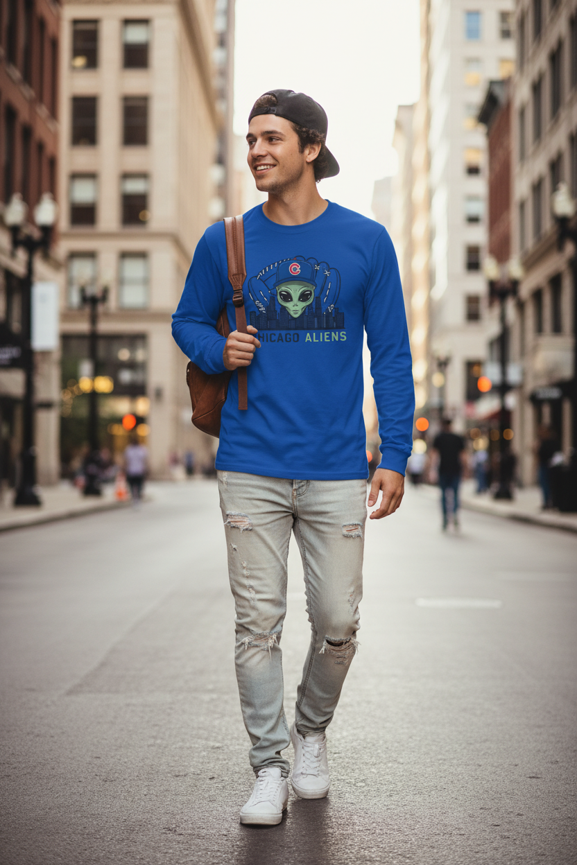 Chicago Aliens Tee City Street