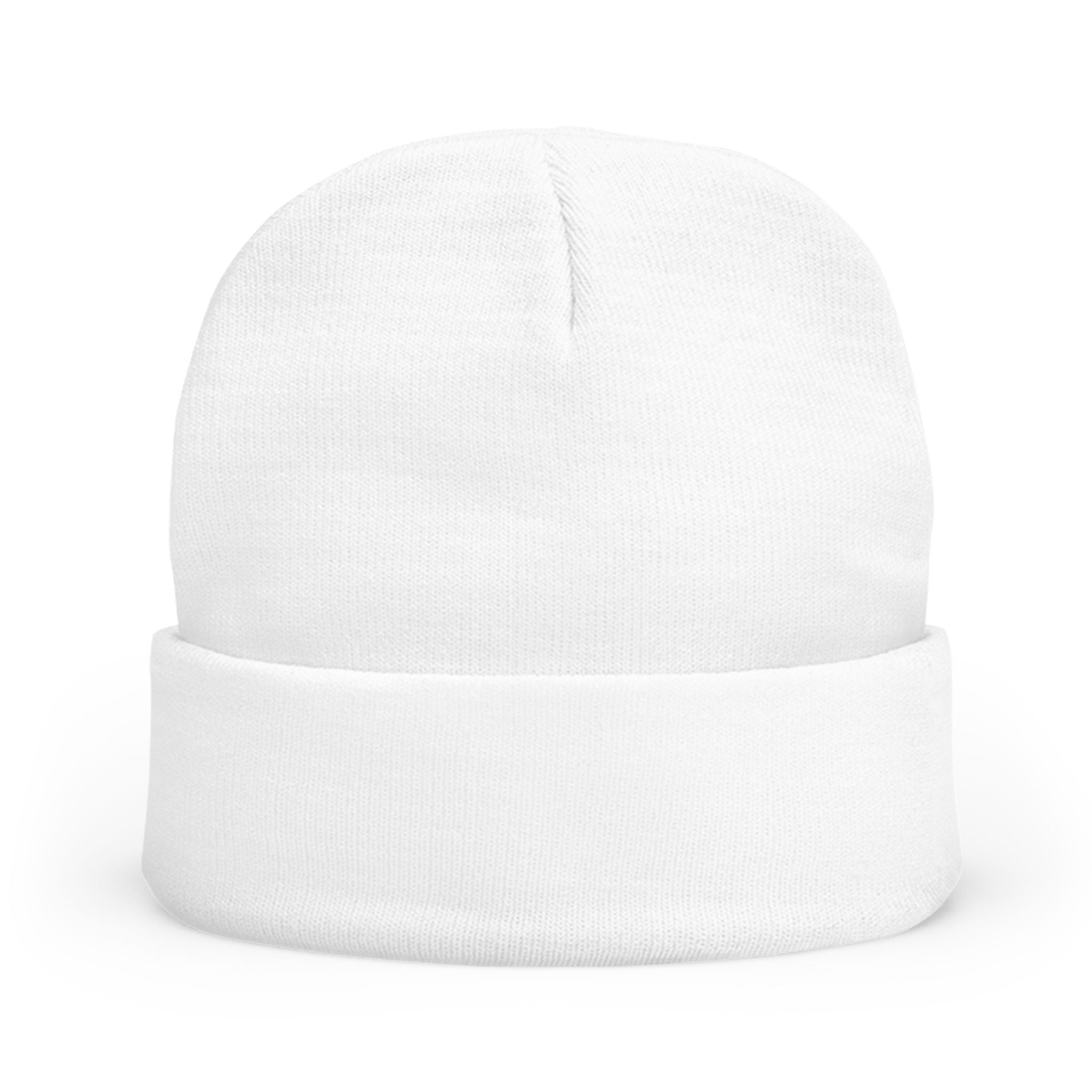 Chill Pill Embroidered Knit Beanie — Relaxed Vibe Winter Hat Printify