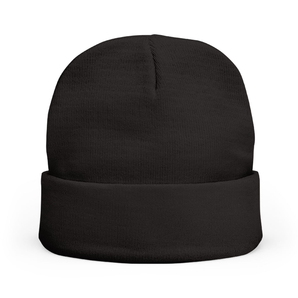 Chill Pill Embroidered Knit Beanie — Relaxed Vibe Winter Hat Printify