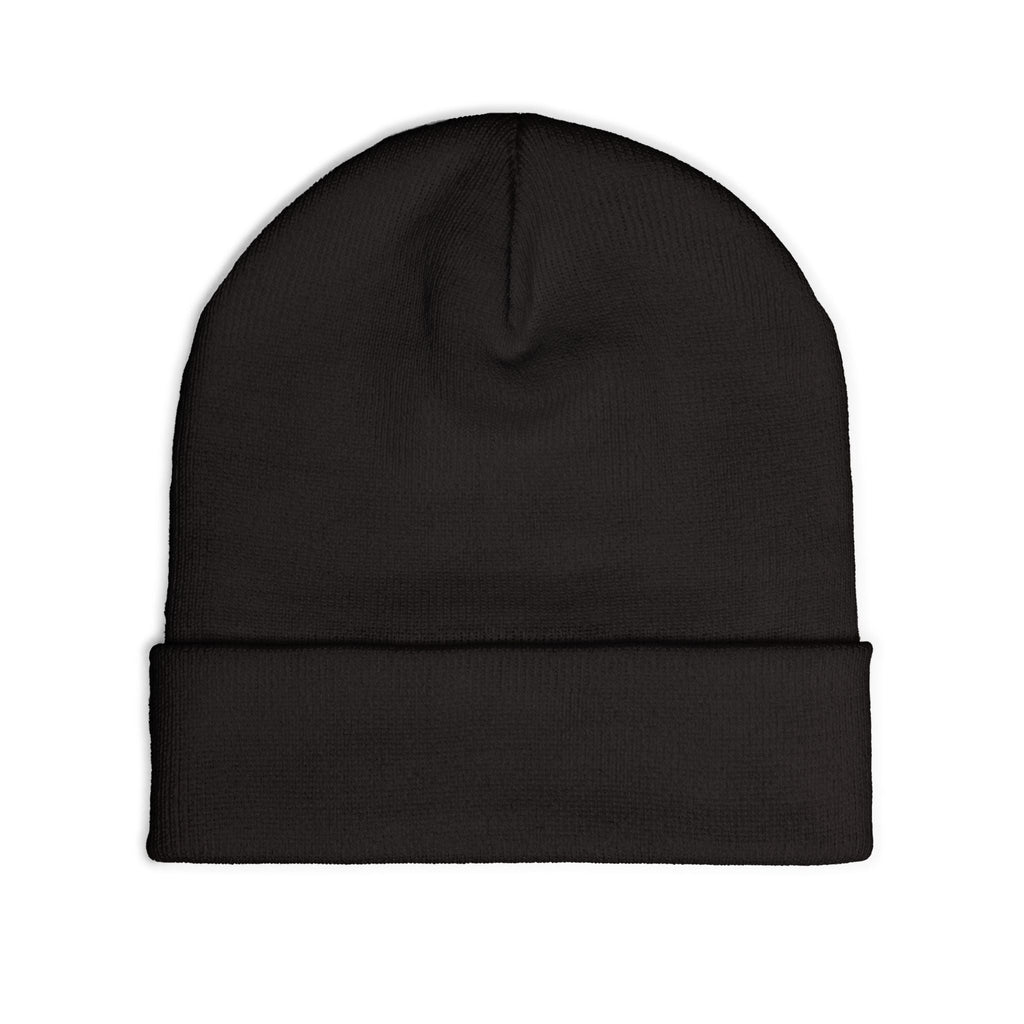 Chill Pill Embroidered Knit Beanie — Relaxed Vibe Winter Hat Printify