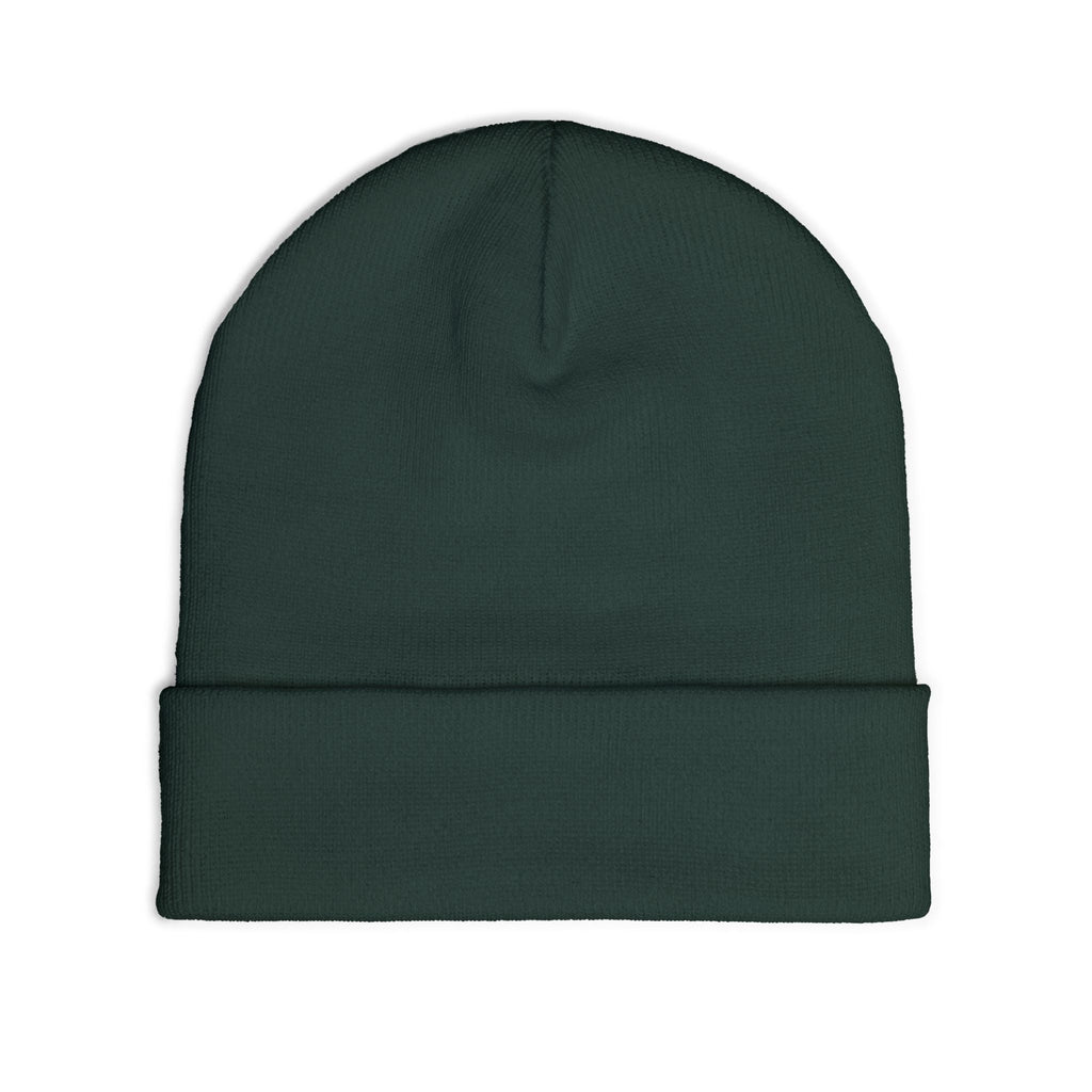 Chill Pill Embroidered Knit Beanie — Relaxed Vibe Winter Hat Printify