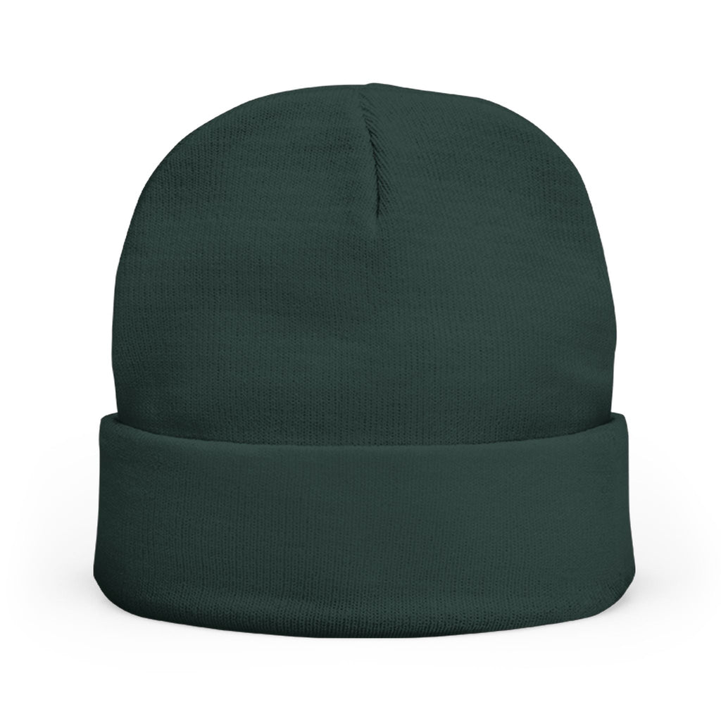 Chill Pill Embroidered Knit Beanie — Relaxed Vibe Winter Hat Printify