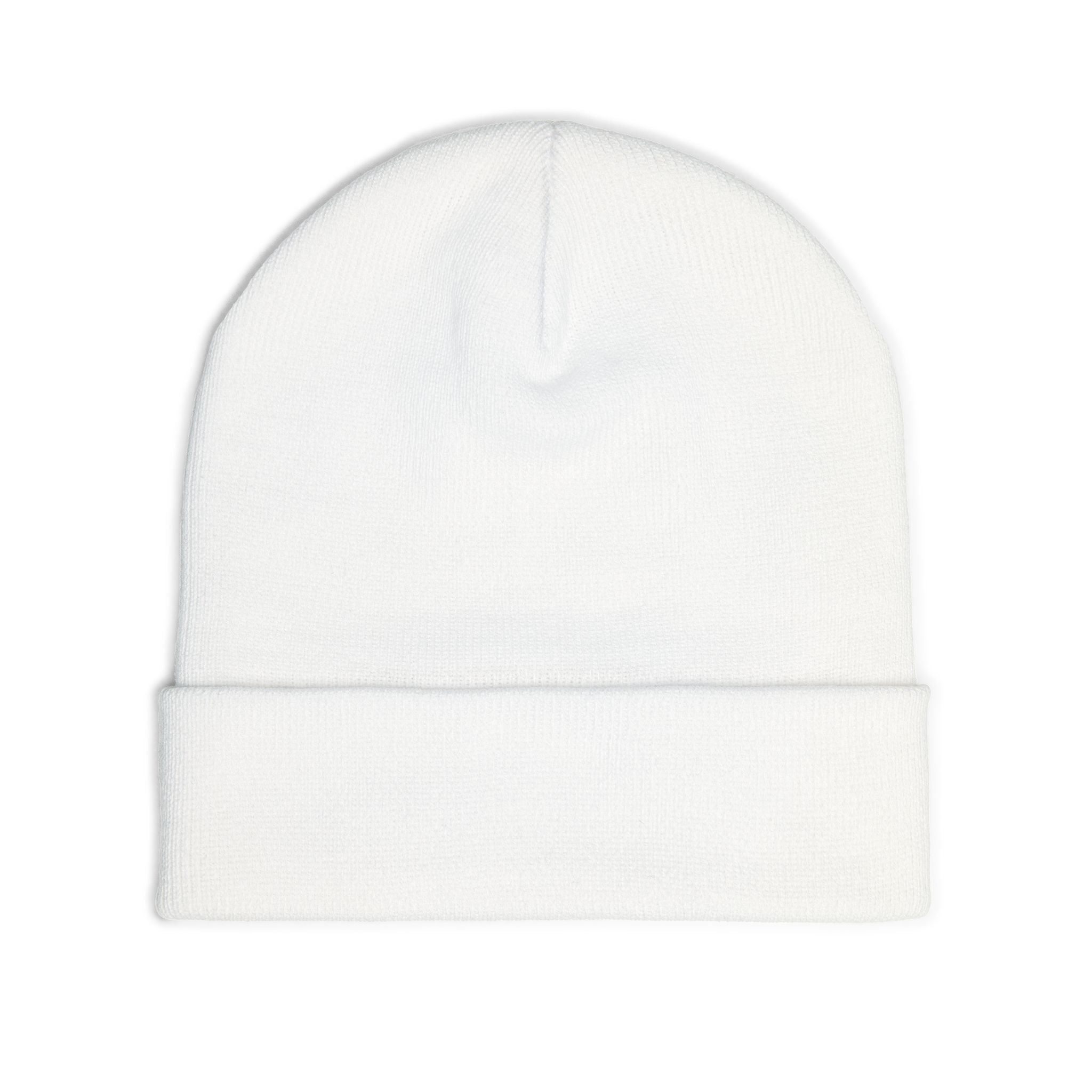 Chill Pill Embroidered Knit Beanie — Relaxed Vibe Winter Hat Printify